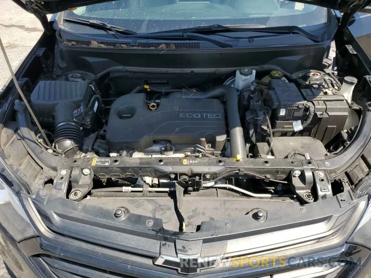 12 Photograph of a damaged car 3GNAXKEV7ML364545 CHEVROLET EQUINOX 2021