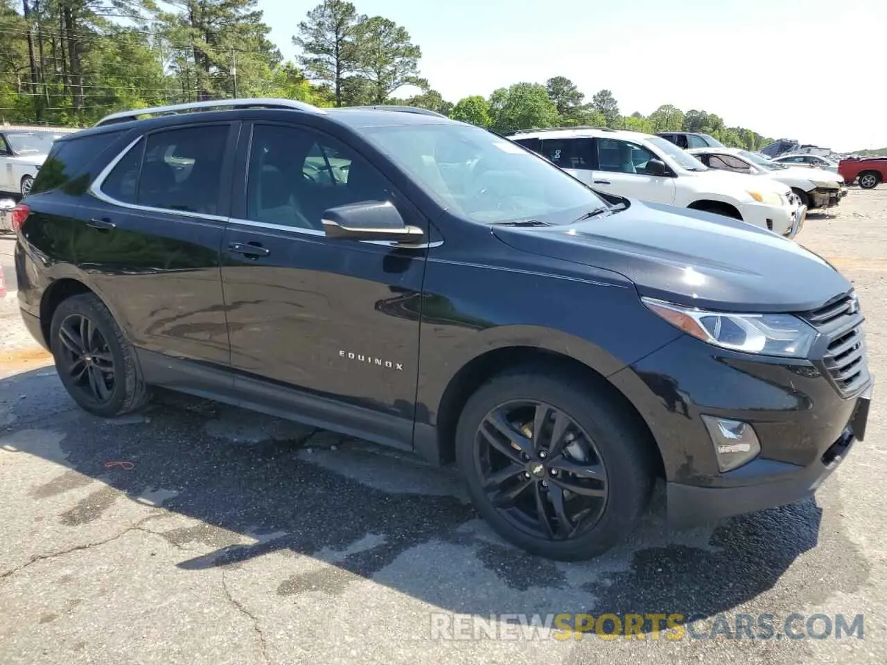 4 Photograph of a damaged car 3GNAXKEV7ML364545 CHEVROLET EQUINOX 2021
