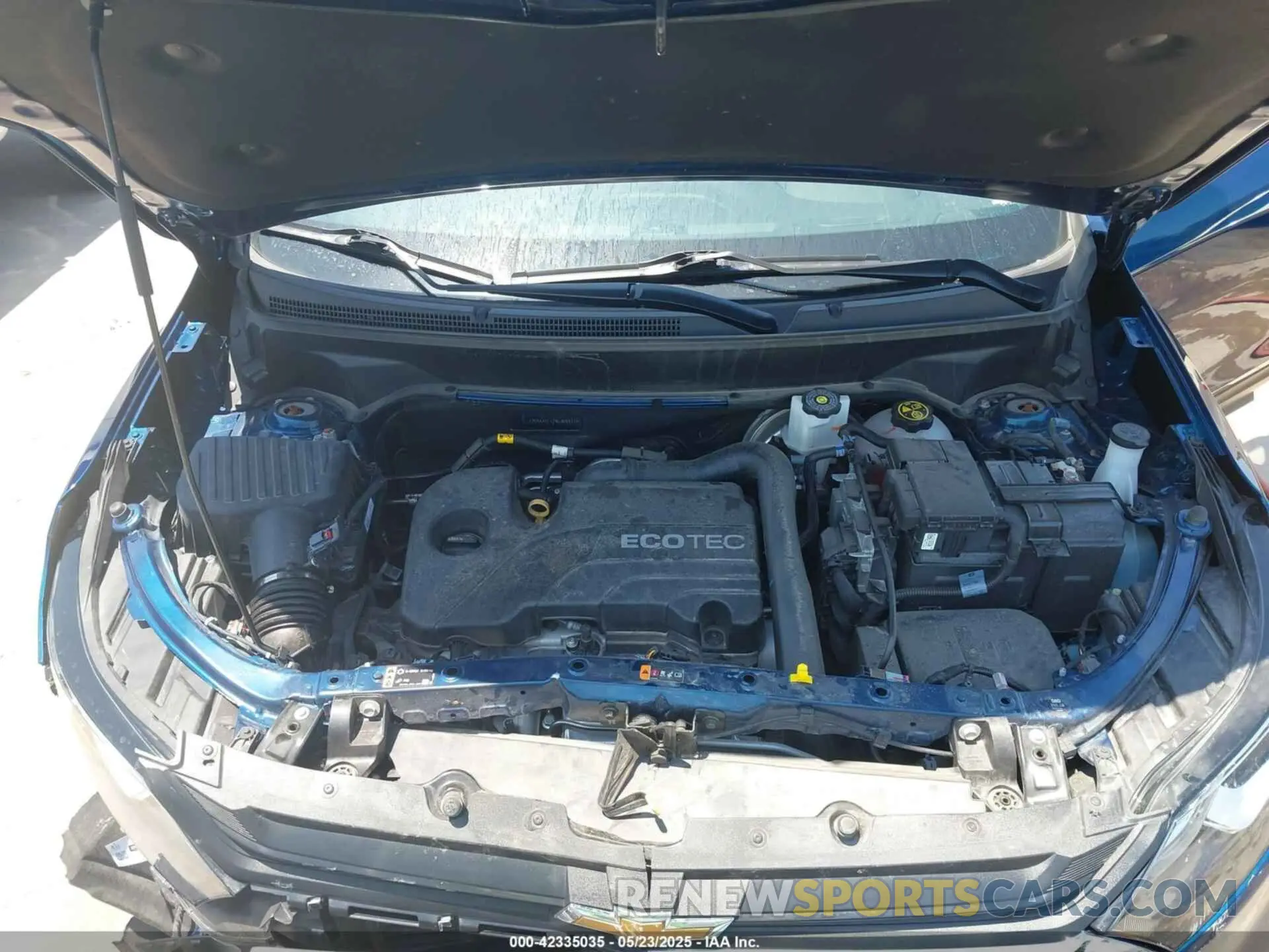 10 Photograph of a damaged car 3GNAXKEV7ML365811 CHEVROLET EQUINOX 2021