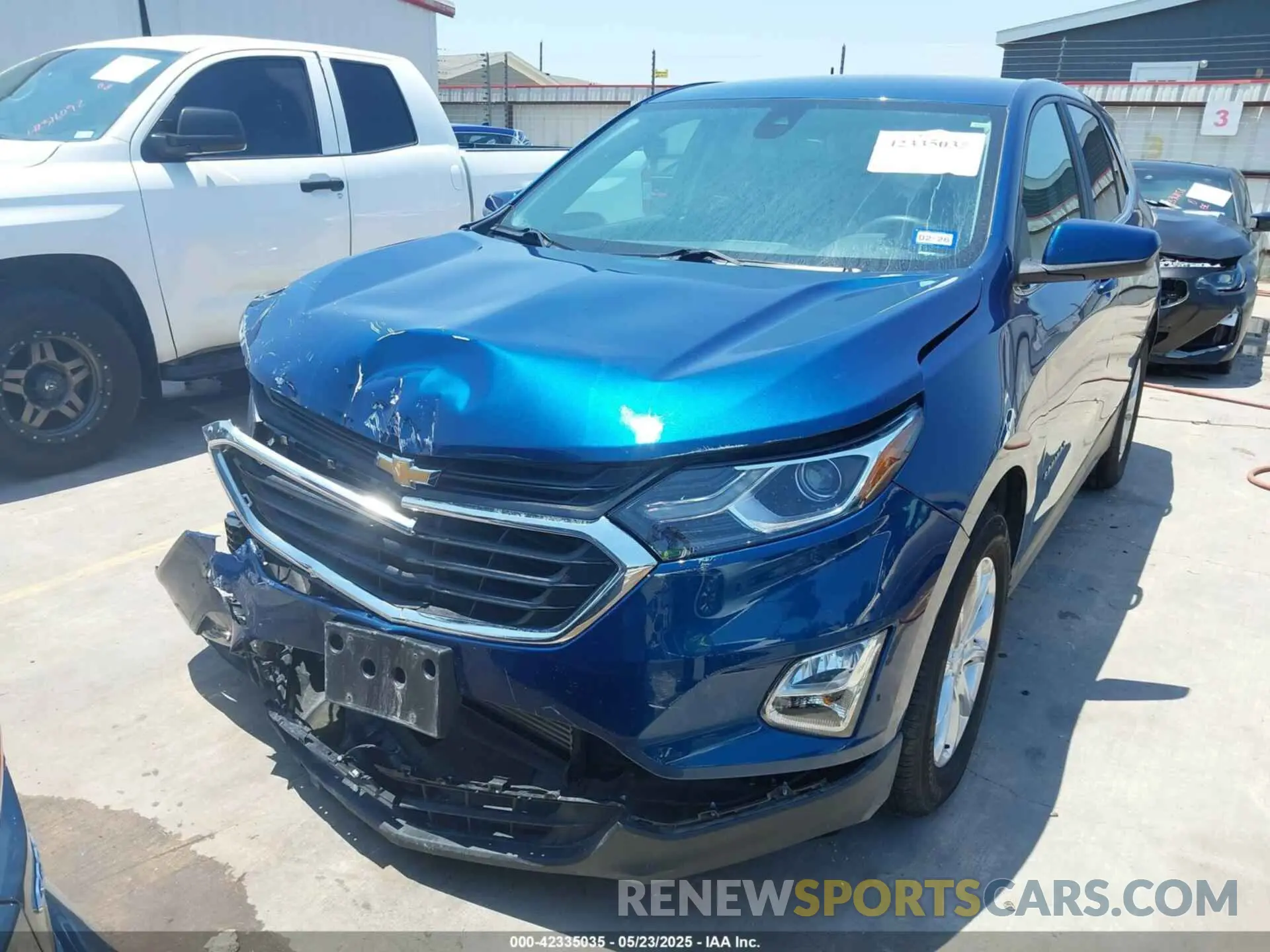 6 Photograph of a damaged car 3GNAXKEV7ML365811 CHEVROLET EQUINOX 2021