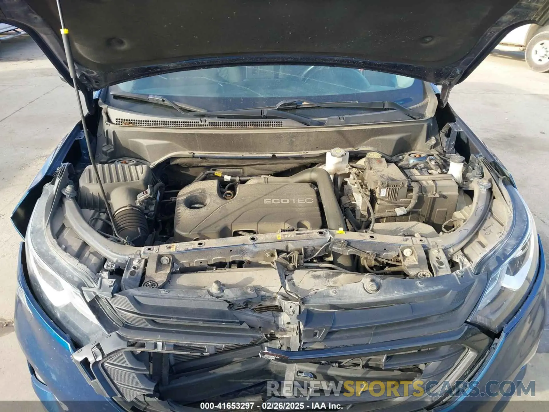 10 Photograph of a damaged car 3GNAXKEV7ML366165 CHEVROLET EQUINOX 2021