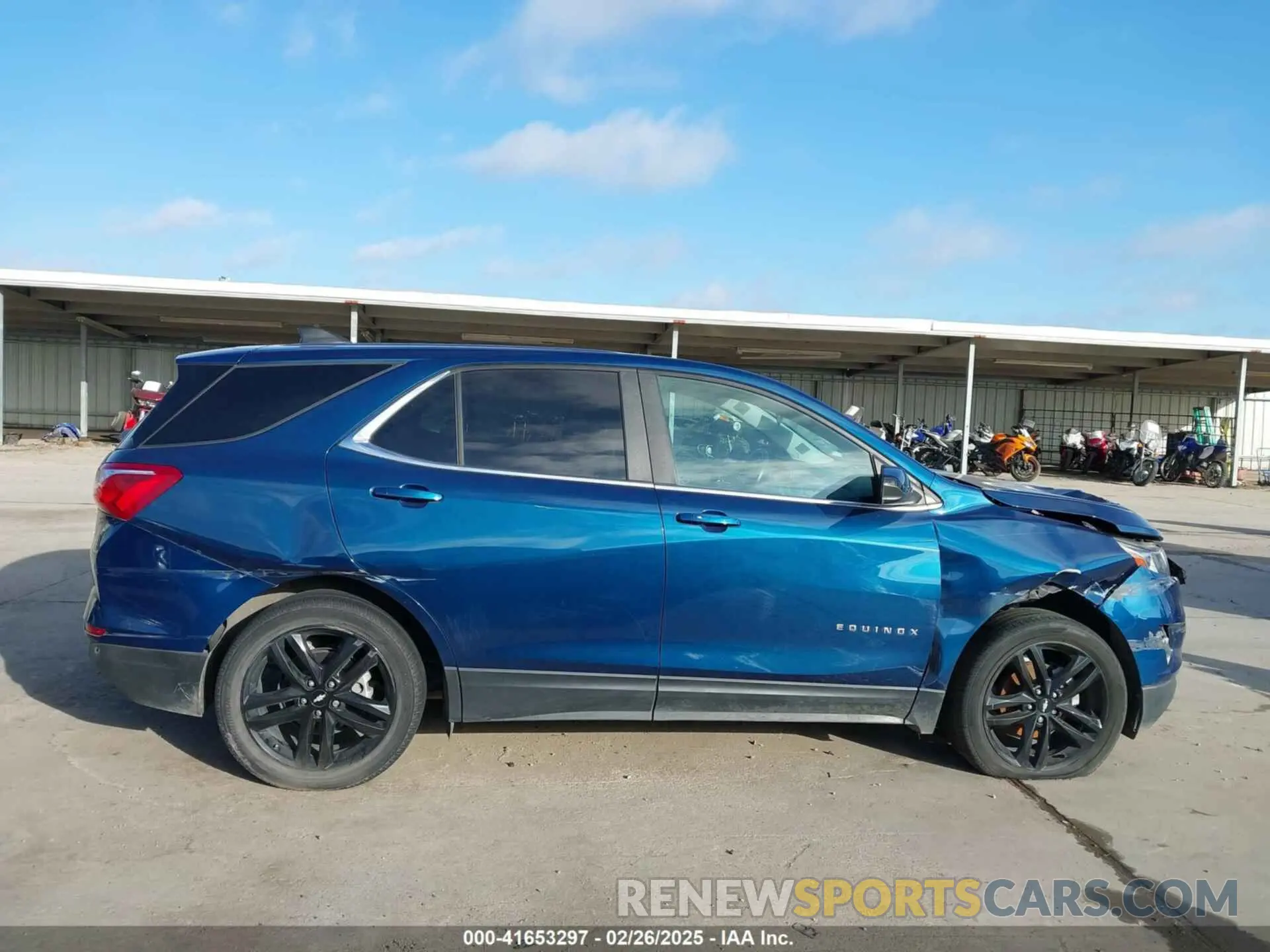 13 Photograph of a damaged car 3GNAXKEV7ML366165 CHEVROLET EQUINOX 2021