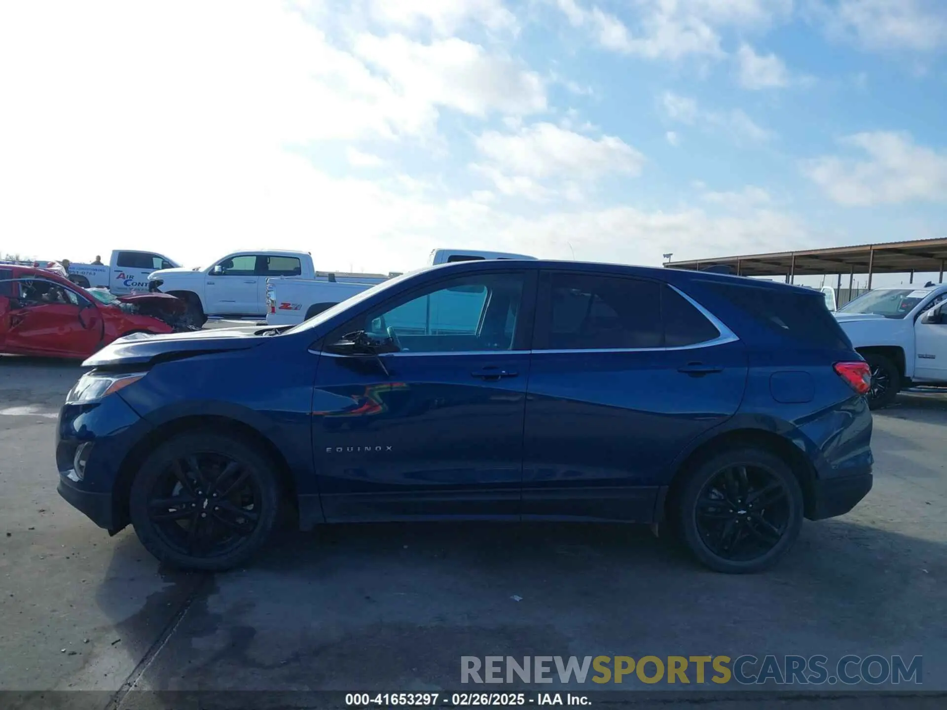 14 Photograph of a damaged car 3GNAXKEV7ML366165 CHEVROLET EQUINOX 2021