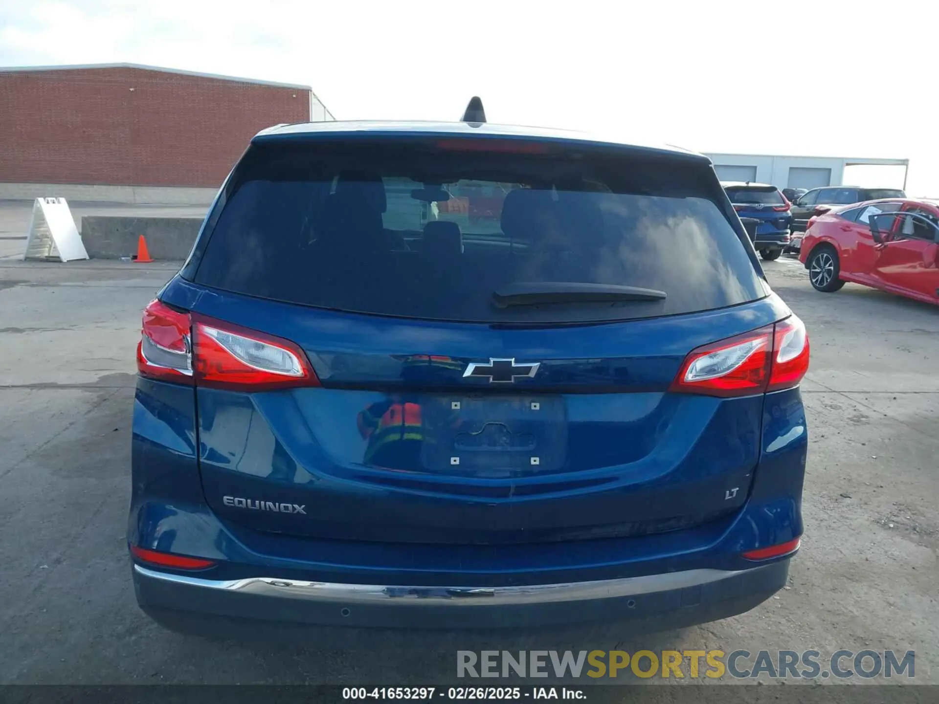 16 Photograph of a damaged car 3GNAXKEV7ML366165 CHEVROLET EQUINOX 2021