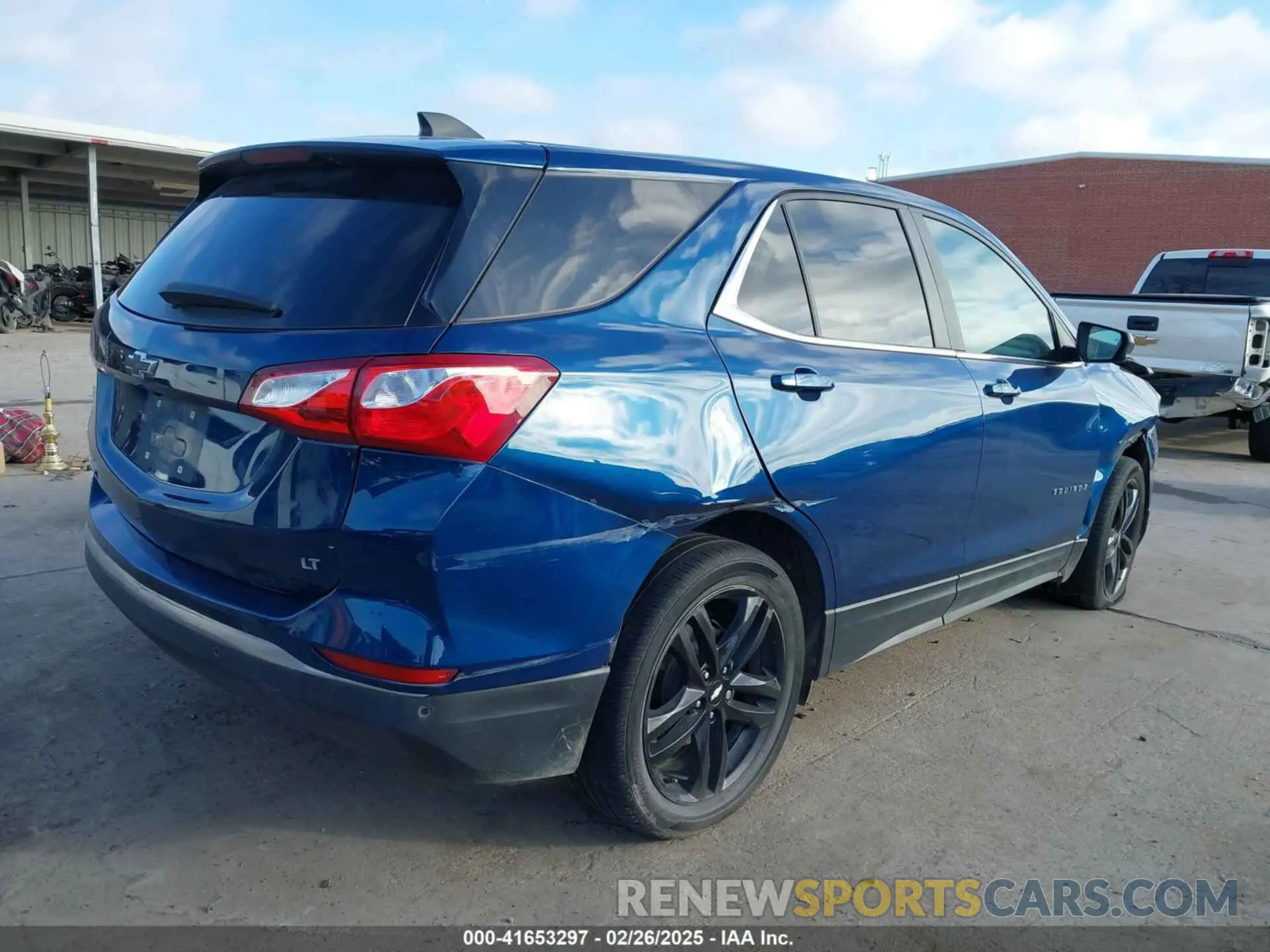 4 Photograph of a damaged car 3GNAXKEV7ML366165 CHEVROLET EQUINOX 2021