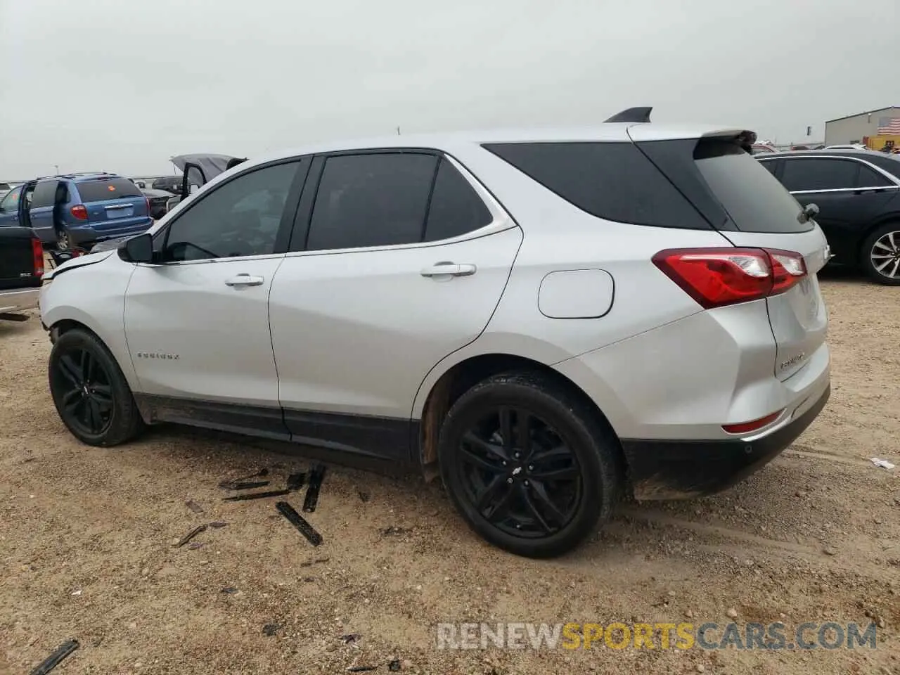2 Photograph of a damaged car 3GNAXKEV7ML370846 CHEVROLET EQUINOX 2021