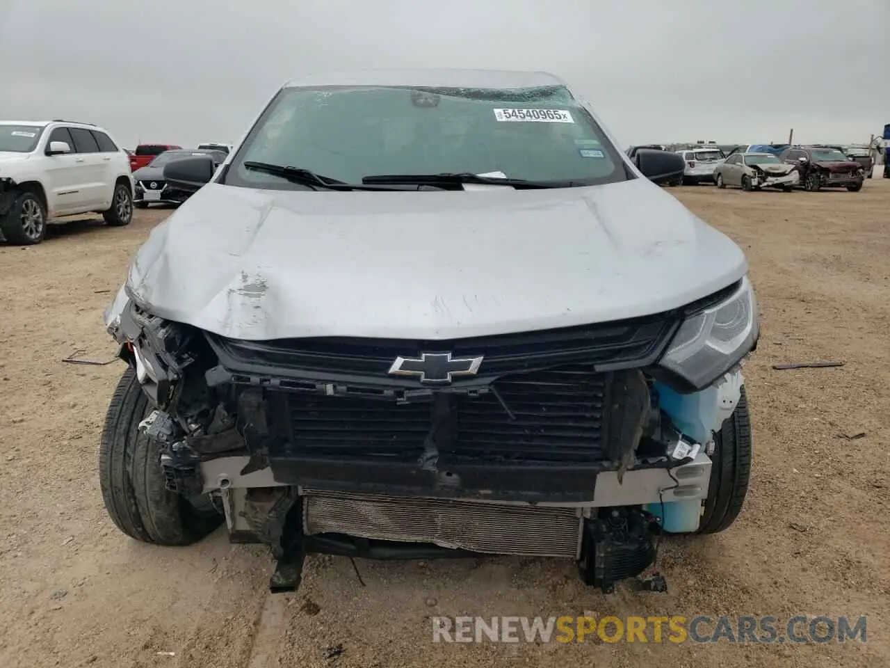 5 Photograph of a damaged car 3GNAXKEV7ML370846 CHEVROLET EQUINOX 2021