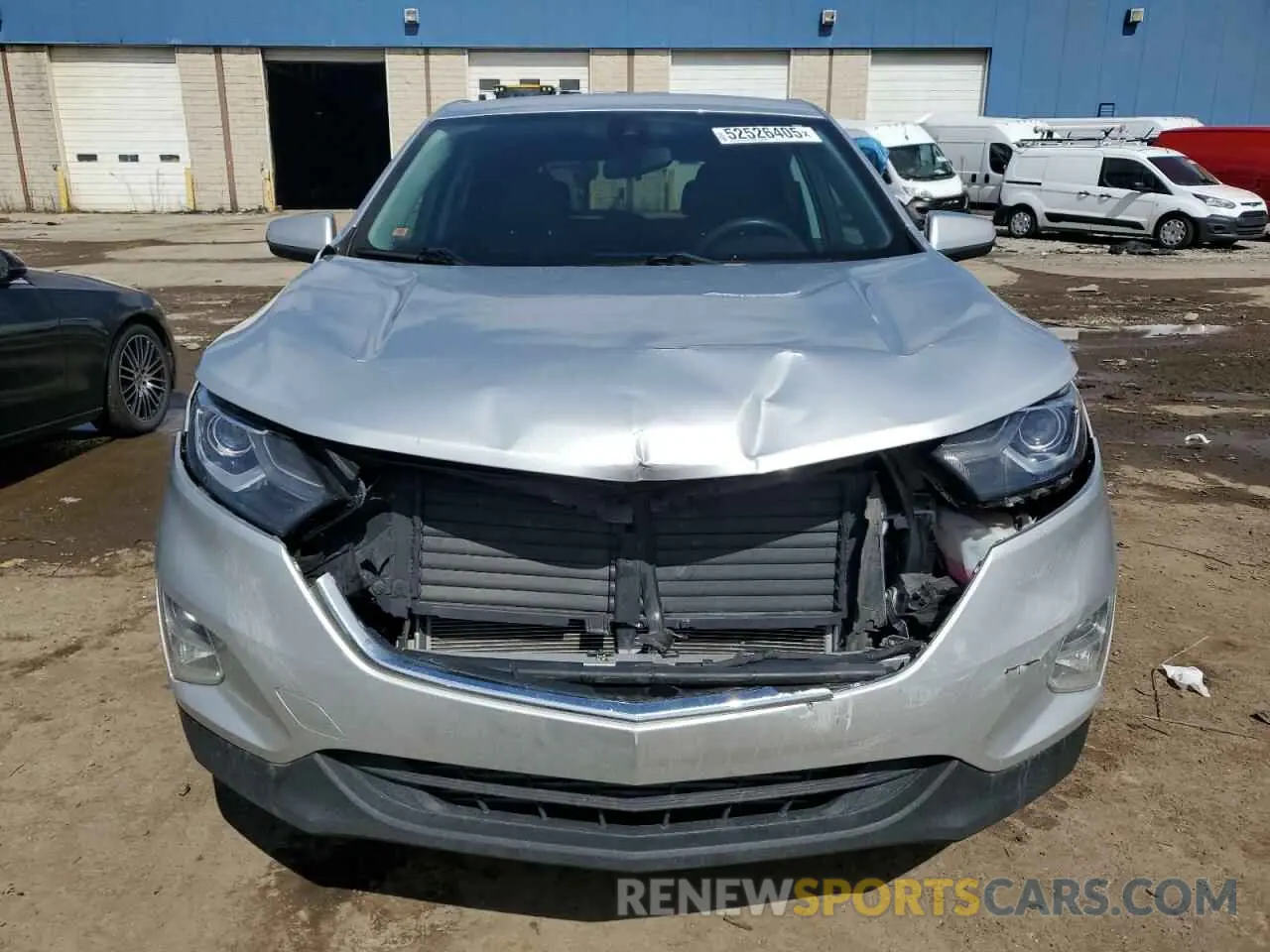 5 Photograph of a damaged car 3GNAXKEV7ML395567 CHEVROLET EQUINOX 2021