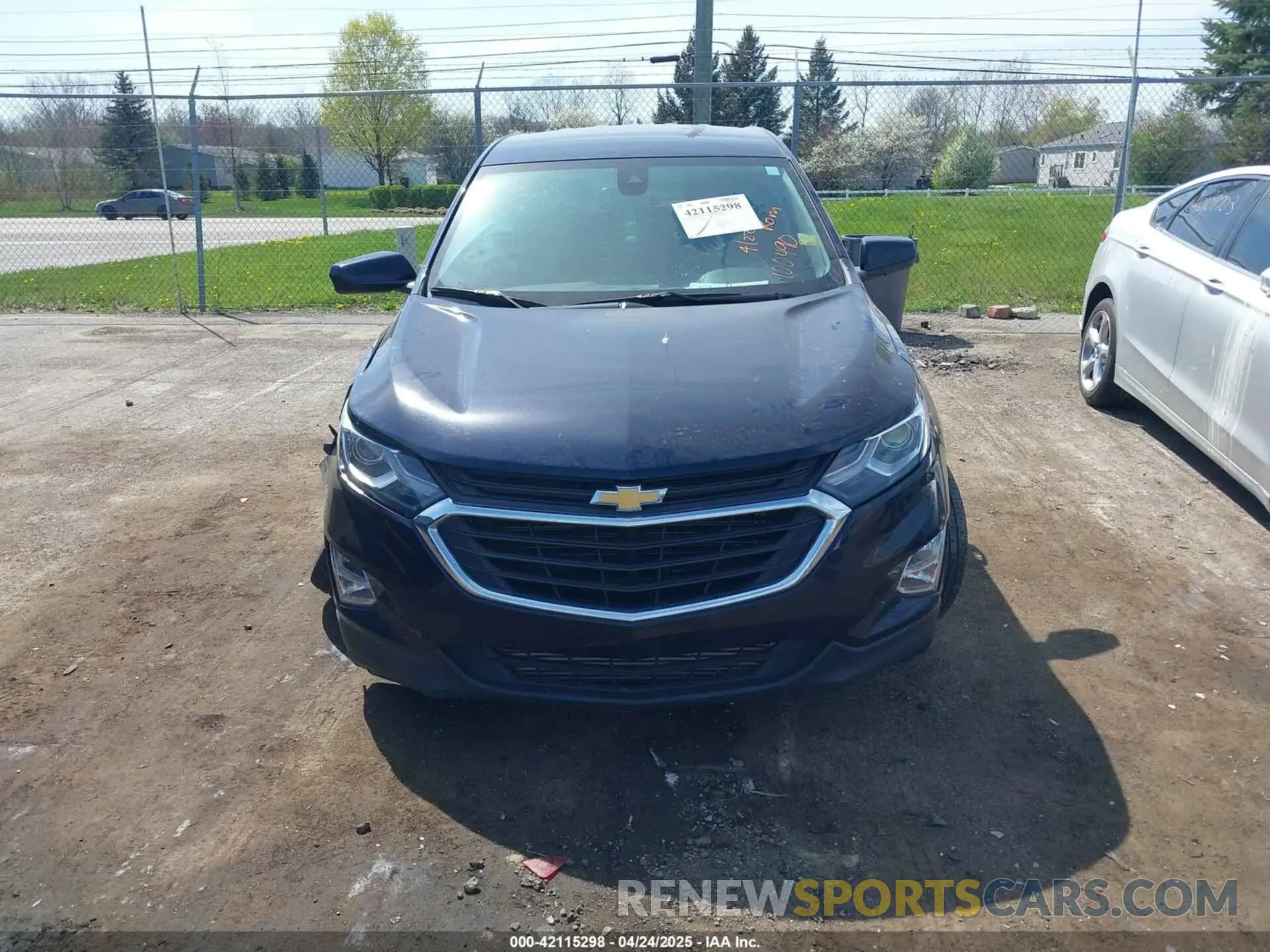 13 Photograph of a damaged car 3GNAXKEV7MS100490 CHEVROLET EQUINOX 2021
