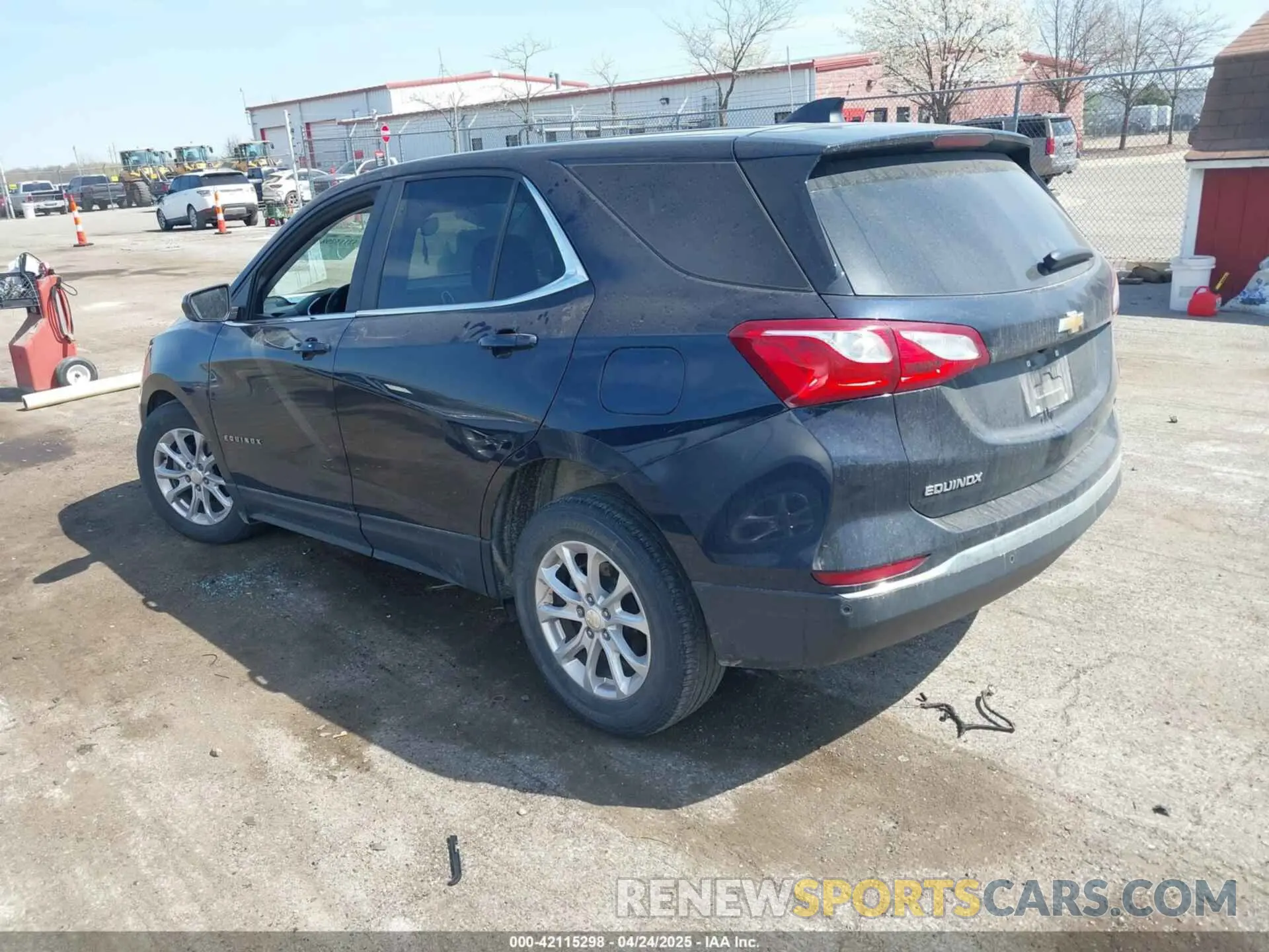 3 Photograph of a damaged car 3GNAXKEV7MS100490 CHEVROLET EQUINOX 2021