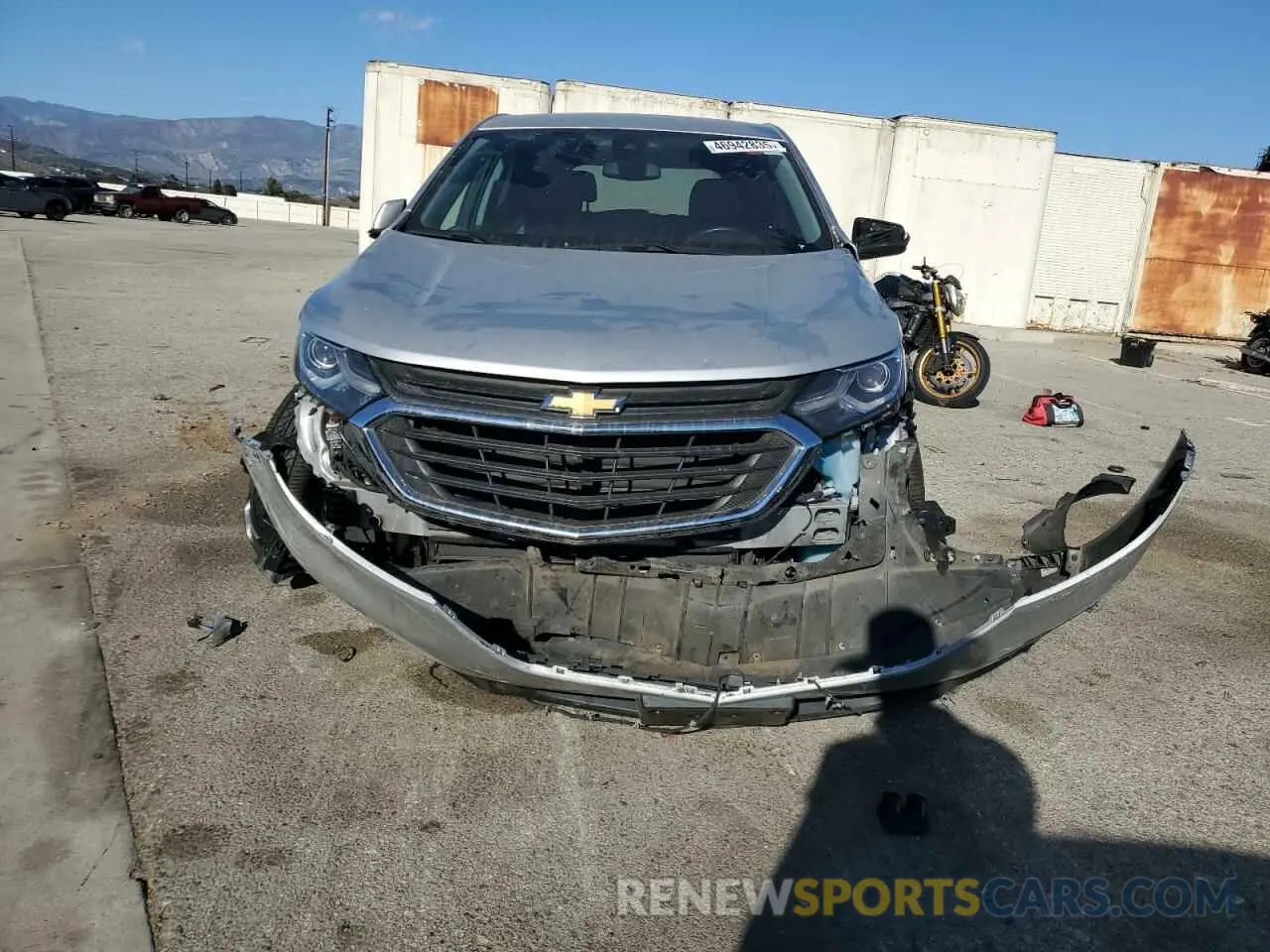 5 Photograph of a damaged car 3GNAXKEV7MS101865 CHEVROLET EQUINOX 2021