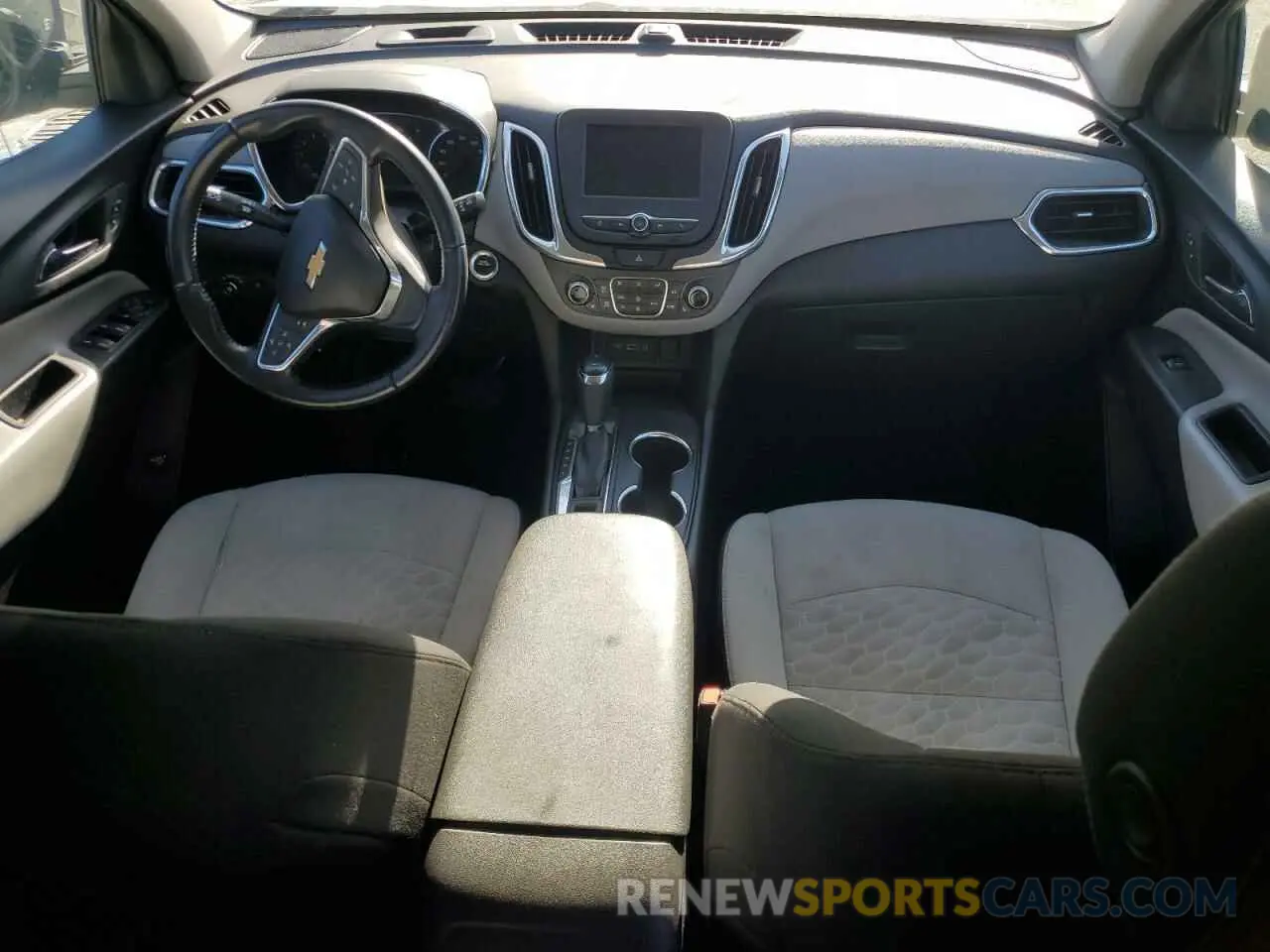8 Photograph of a damaged car 3GNAXKEV7MS101865 CHEVROLET EQUINOX 2021
