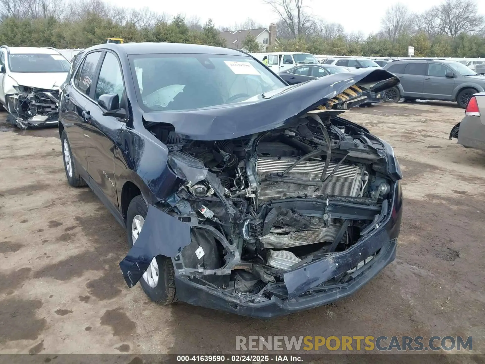 1 Photograph of a damaged car 3GNAXKEV7MS111344 CHEVROLET EQUINOX 2021