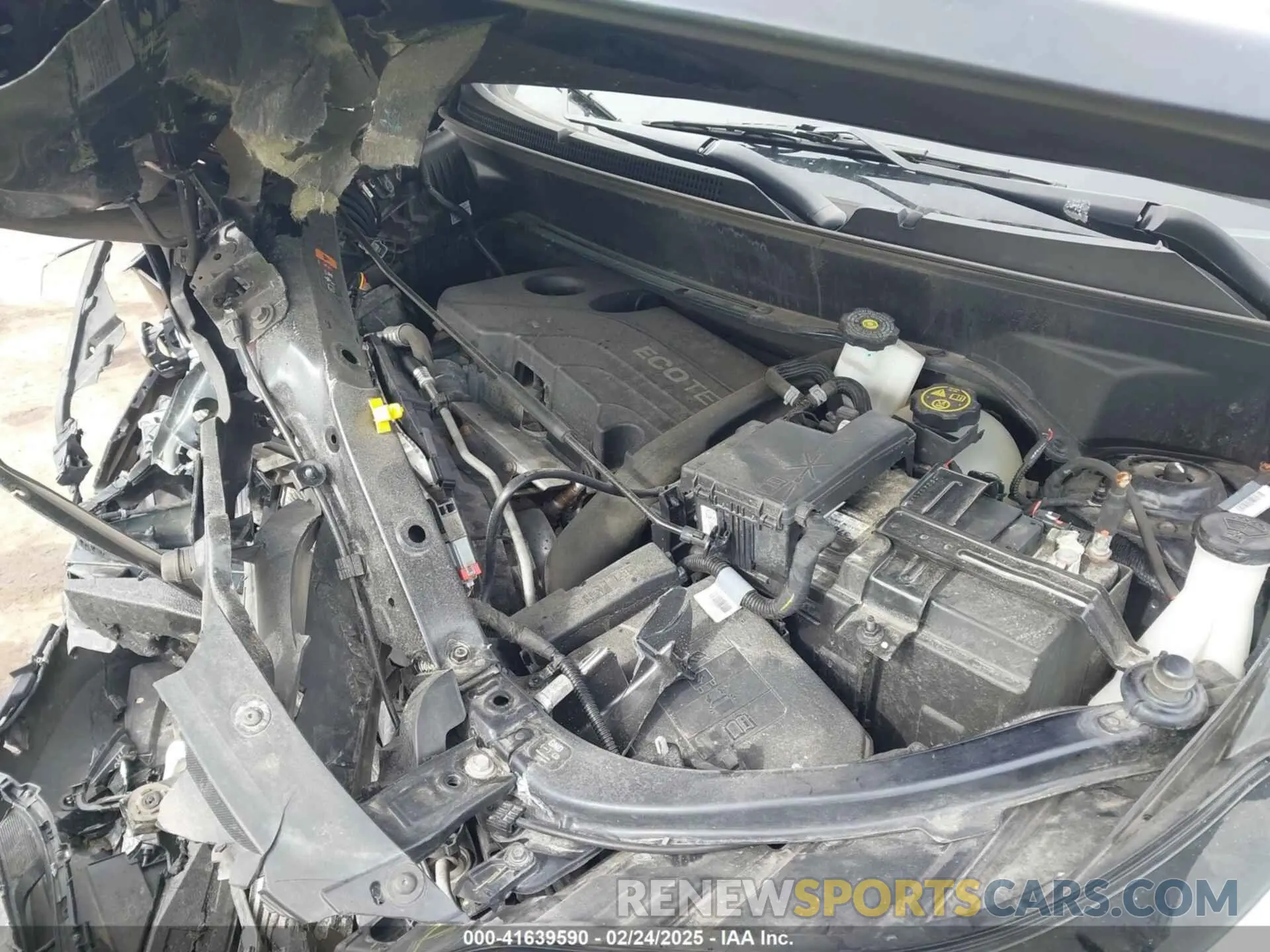 10 Photograph of a damaged car 3GNAXKEV7MS111344 CHEVROLET EQUINOX 2021
