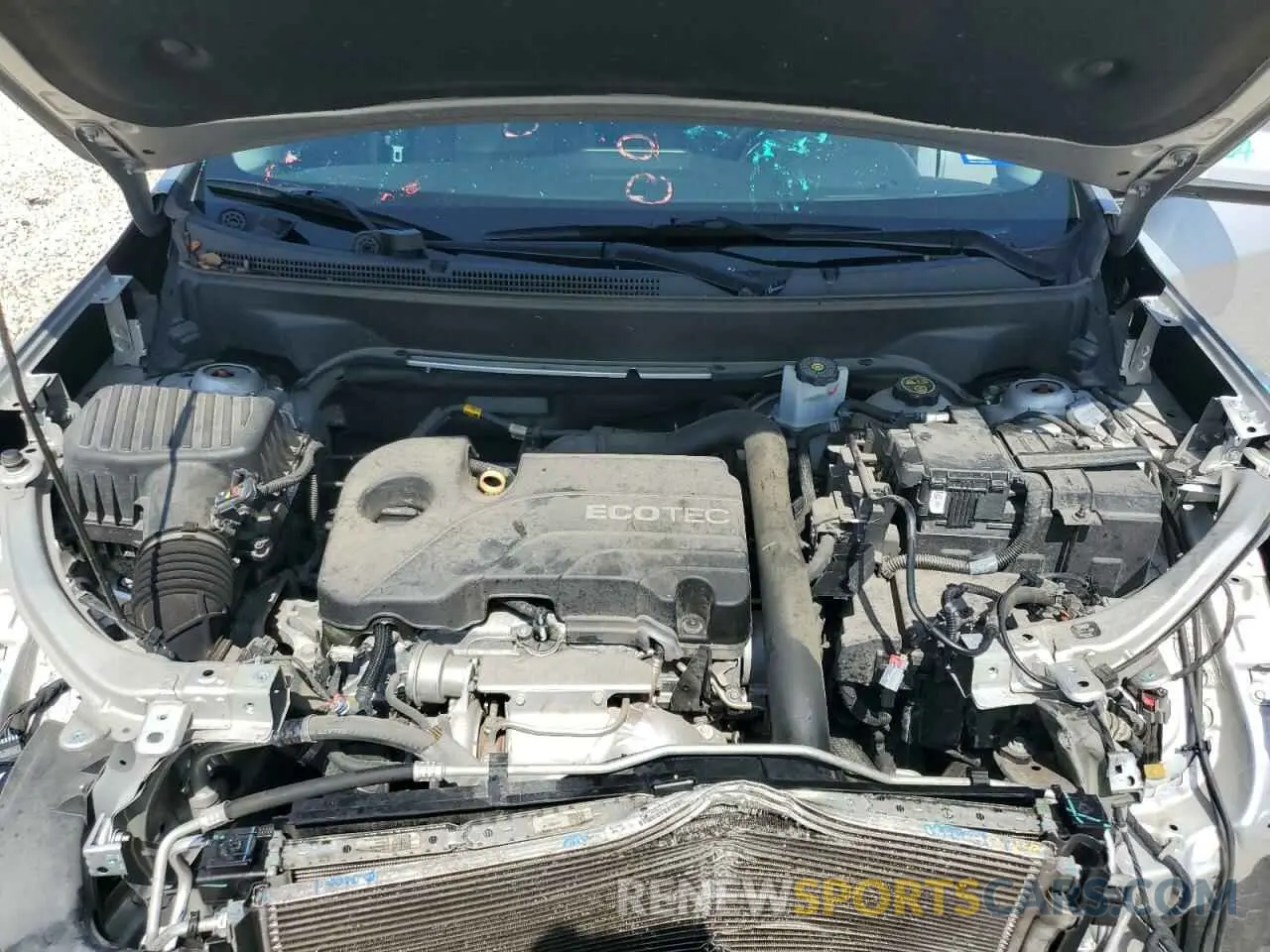 12 Photograph of a damaged car 3GNAXKEV7MS144747 CHEVROLET EQUINOX 2021