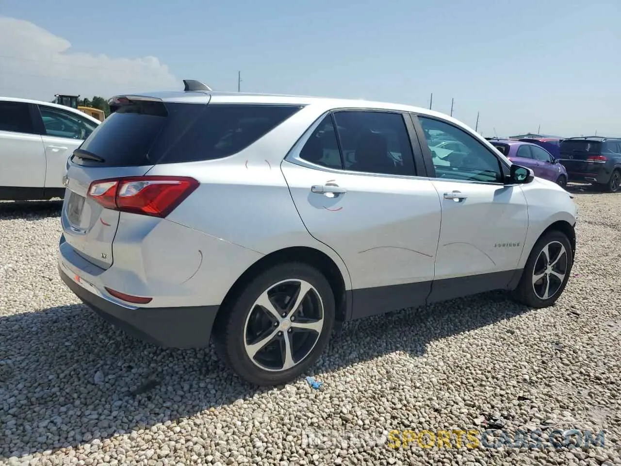 3 Photograph of a damaged car 3GNAXKEV7MS144747 CHEVROLET EQUINOX 2021