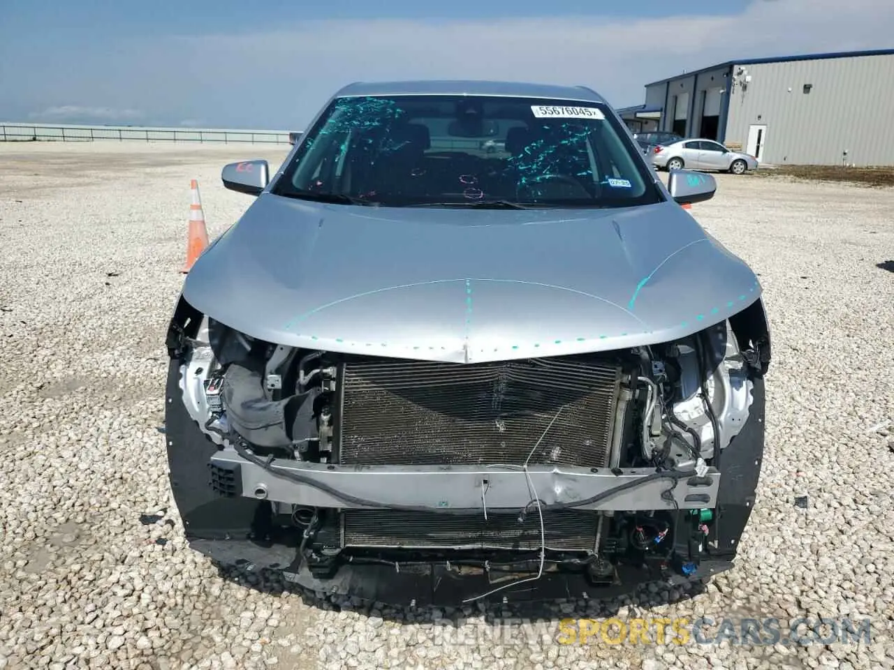 5 Photograph of a damaged car 3GNAXKEV7MS144747 CHEVROLET EQUINOX 2021