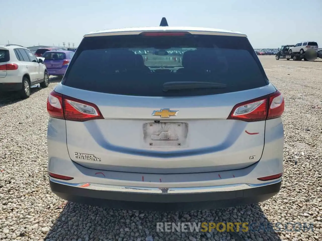6 Photograph of a damaged car 3GNAXKEV7MS144747 CHEVROLET EQUINOX 2021