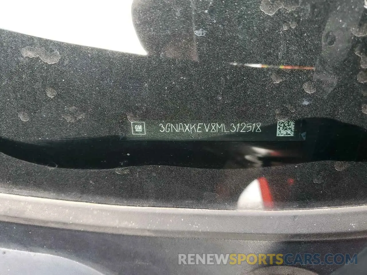 13 Photograph of a damaged car 3GNAXKEV8ML312518 CHEVROLET EQUINOX 2021