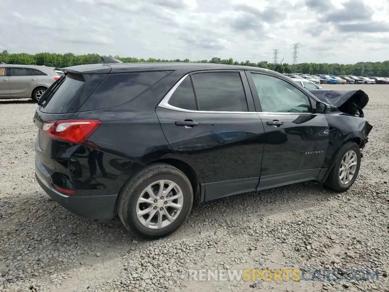 3 Photograph of a damaged car 3GNAXKEV8ML312518 CHEVROLET EQUINOX 2021