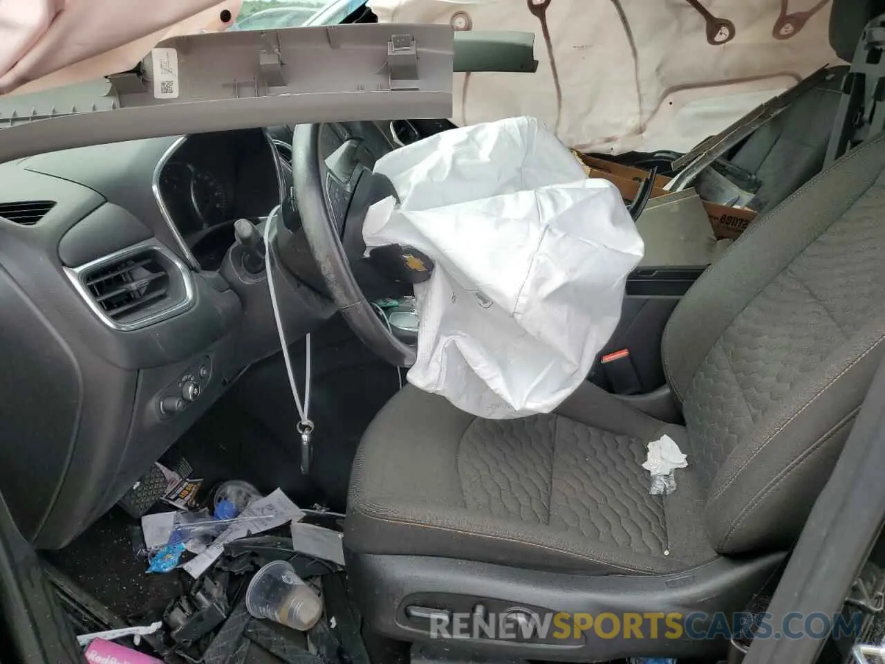 7 Photograph of a damaged car 3GNAXKEV8ML312518 CHEVROLET EQUINOX 2021