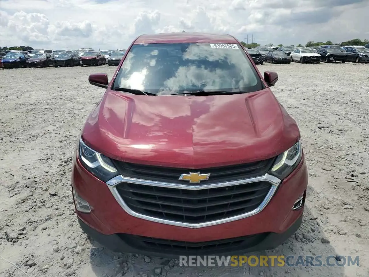 5 Photograph of a damaged car 3GNAXKEV8ML327214 CHEVROLET EQUINOX 2021