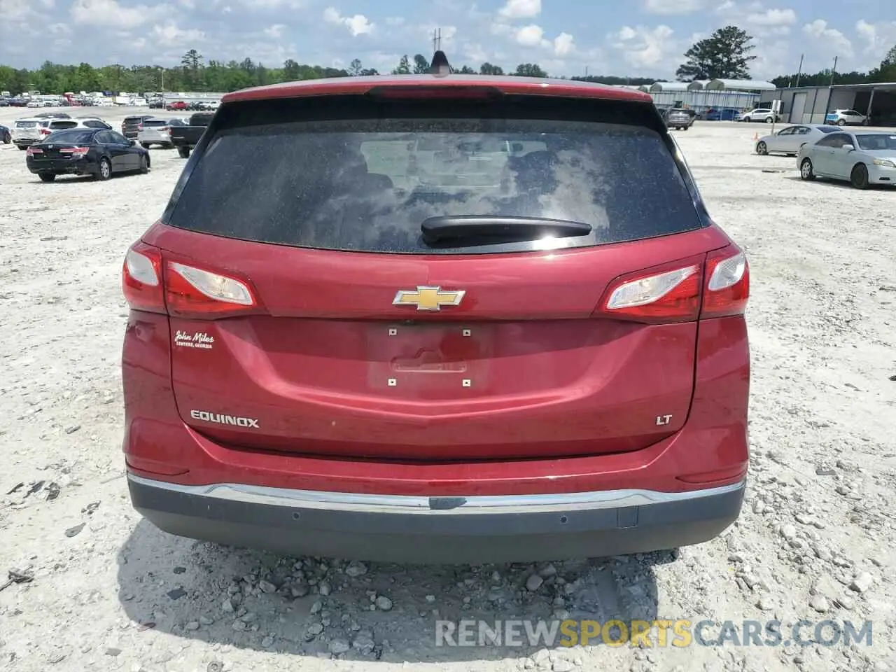 6 Photograph of a damaged car 3GNAXKEV8ML327214 CHEVROLET EQUINOX 2021