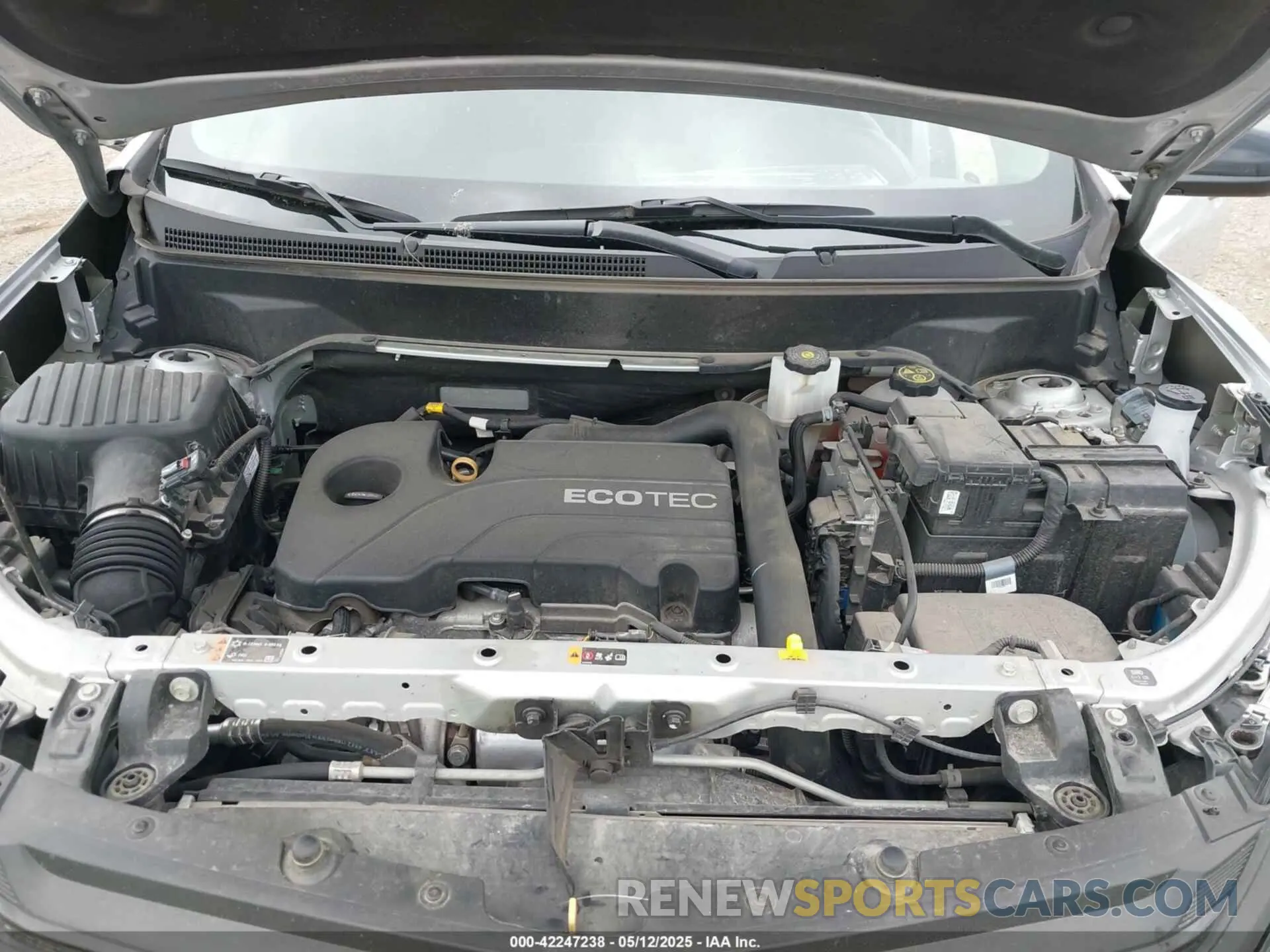 10 Photograph of a damaged car 3GNAXKEV8ML332865 CHEVROLET EQUINOX 2021