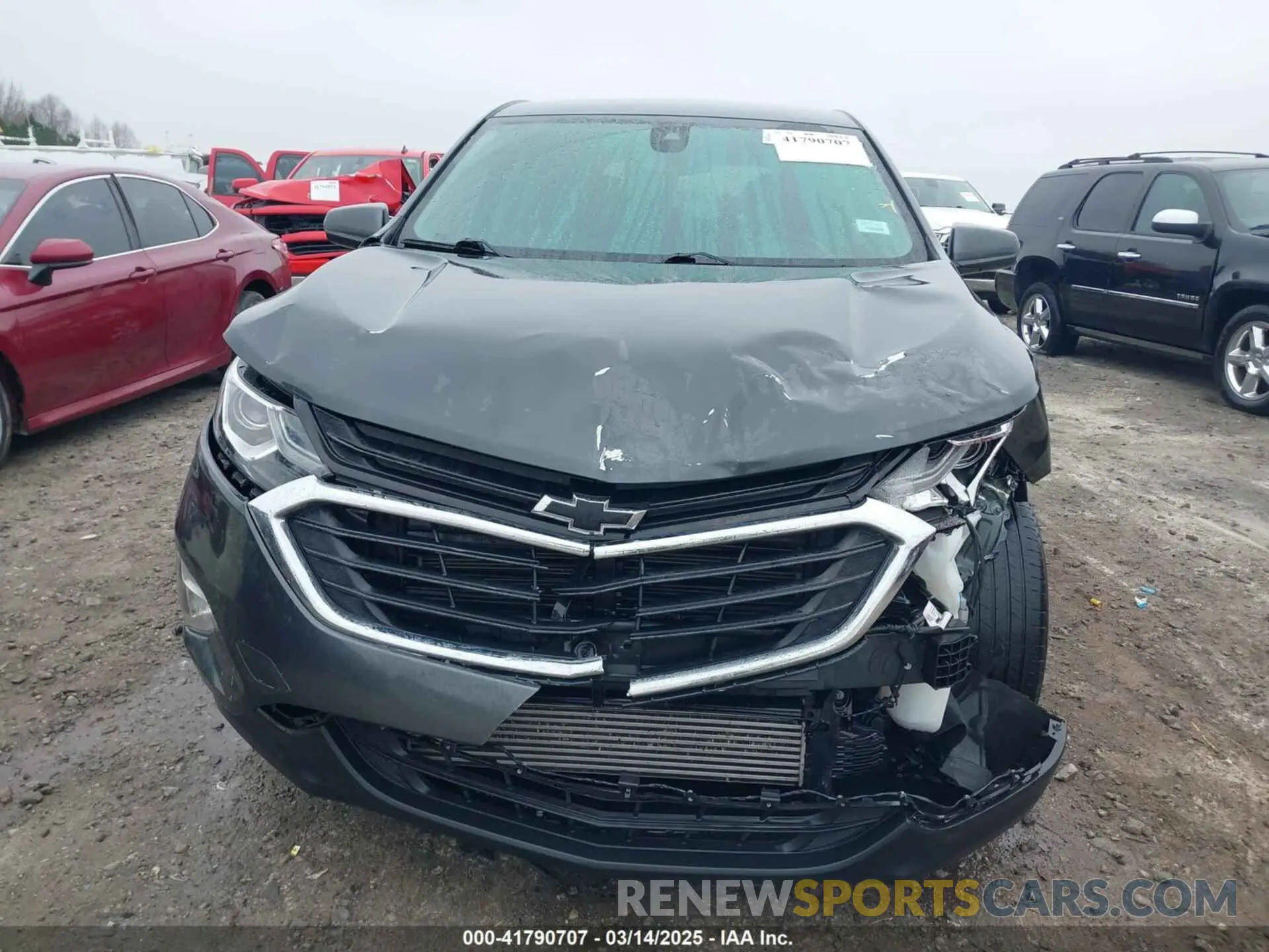 12 Photograph of a damaged car 3GNAXKEV8ML356664 CHEVROLET EQUINOX 2021