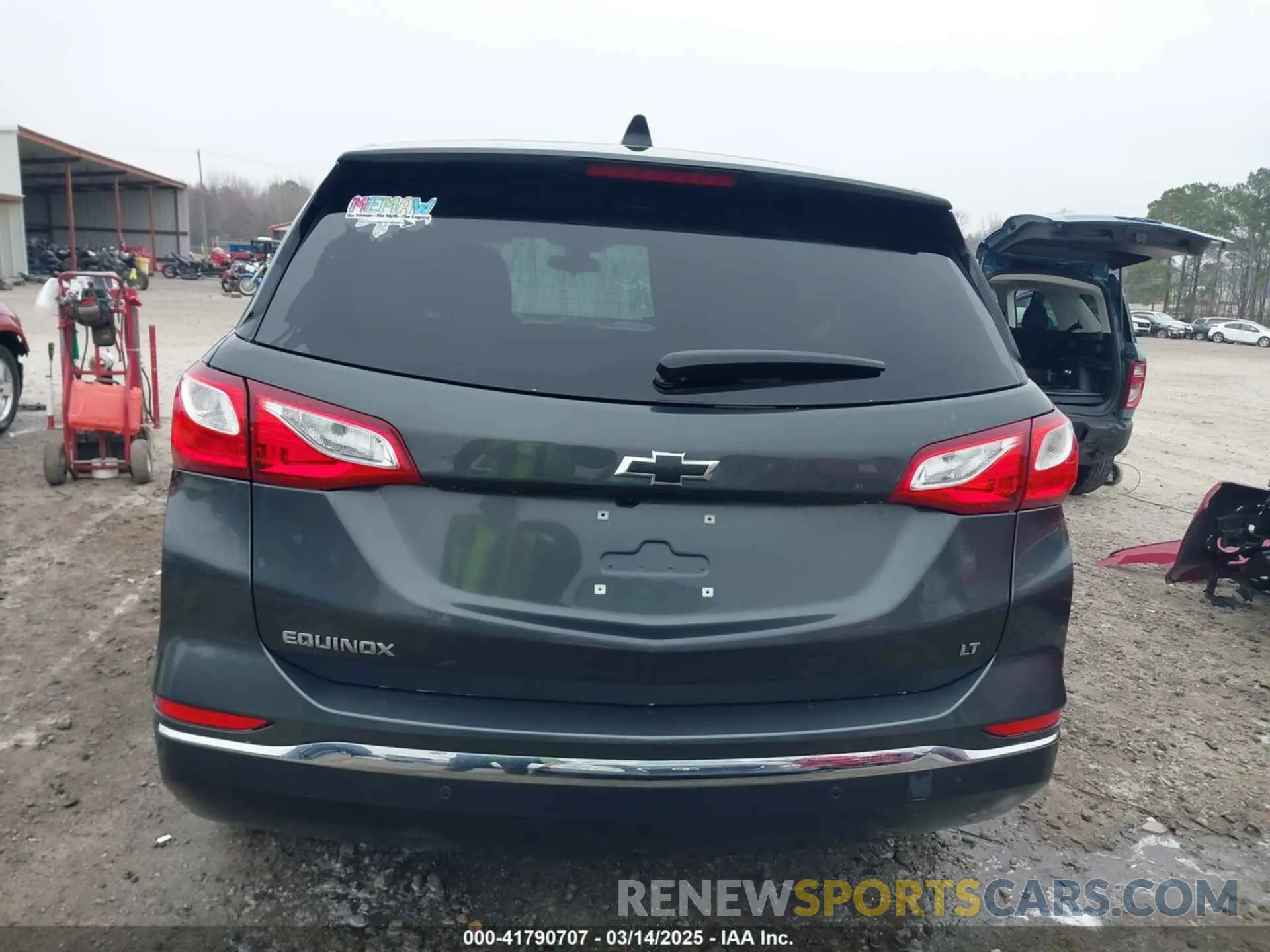 16 Photograph of a damaged car 3GNAXKEV8ML356664 CHEVROLET EQUINOX 2021
