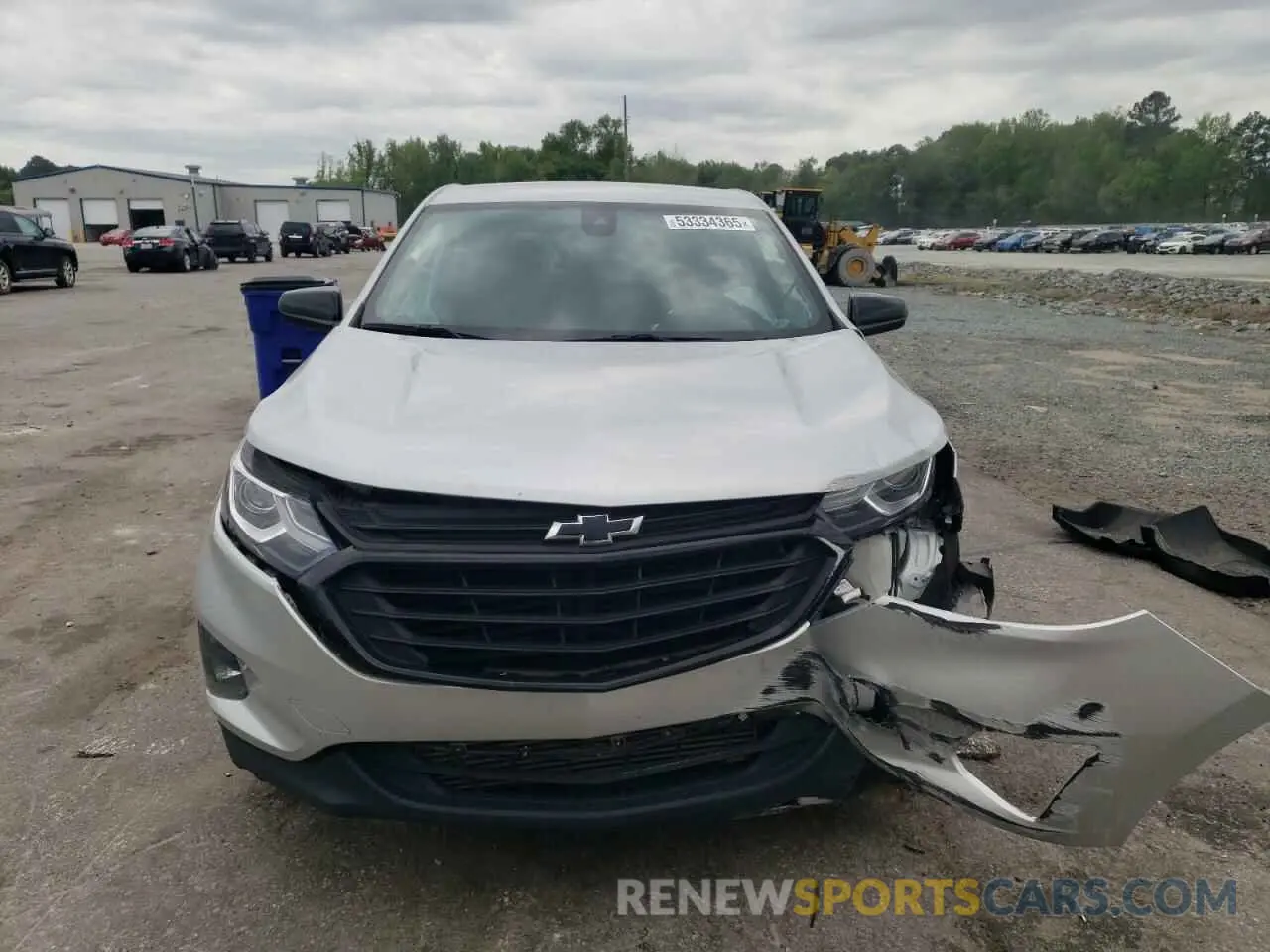 5 Photograph of a damaged car 3GNAXKEV8ML395156 CHEVROLET EQUINOX 2021