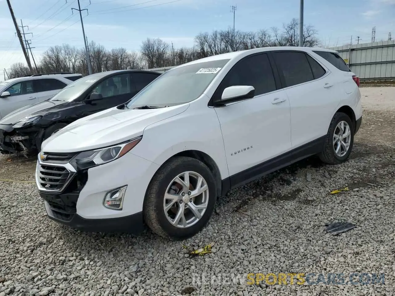 1 Photograph of a damaged car 3GNAXKEV8MS112096 CHEVROLET EQUINOX 2021