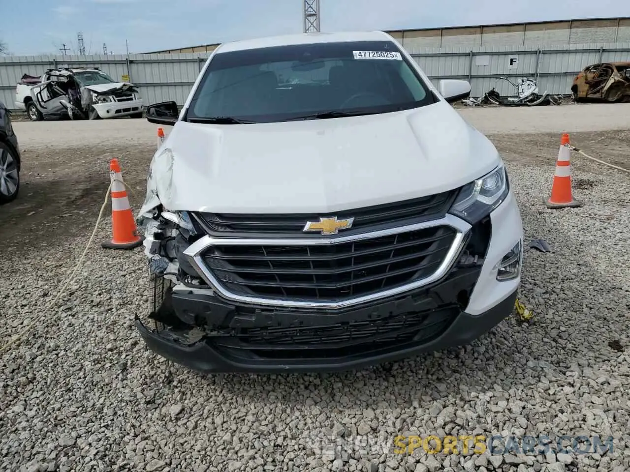5 Photograph of a damaged car 3GNAXKEV8MS112096 CHEVROLET EQUINOX 2021