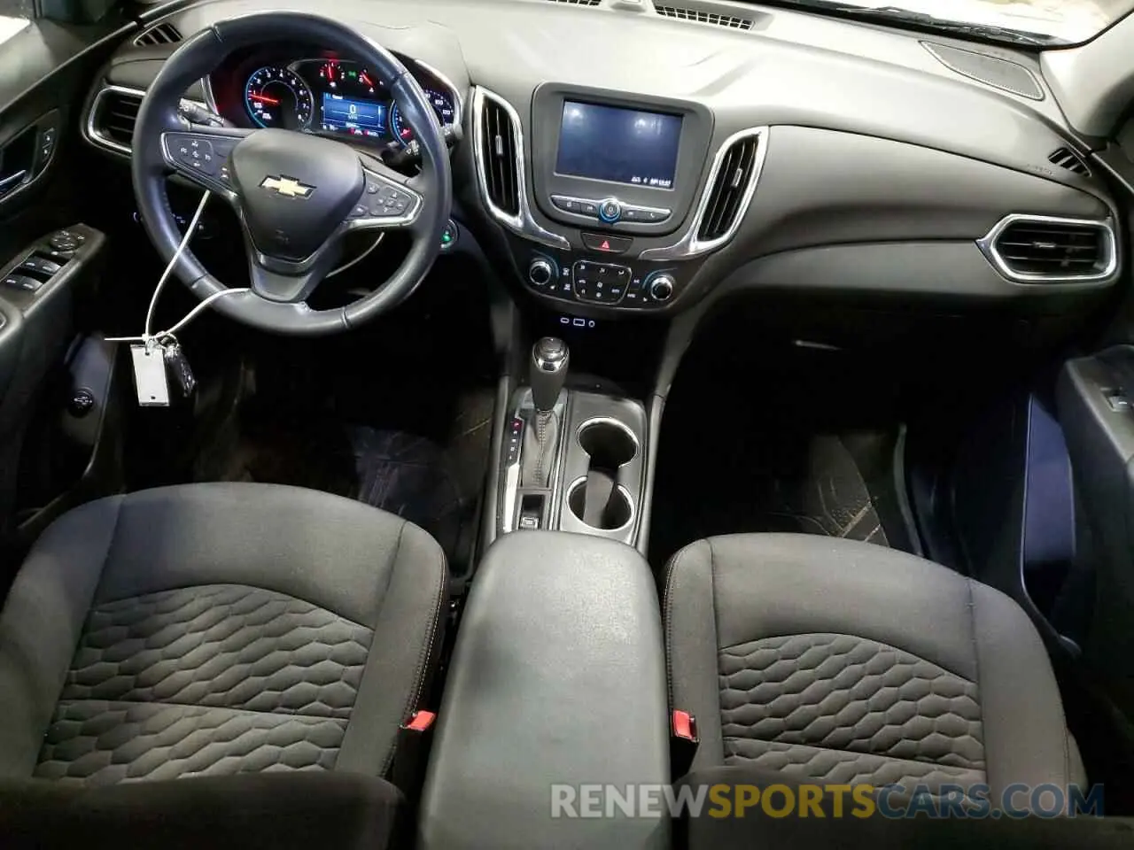 8 Photograph of a damaged car 3GNAXKEV8MS130663 CHEVROLET EQUINOX 2021