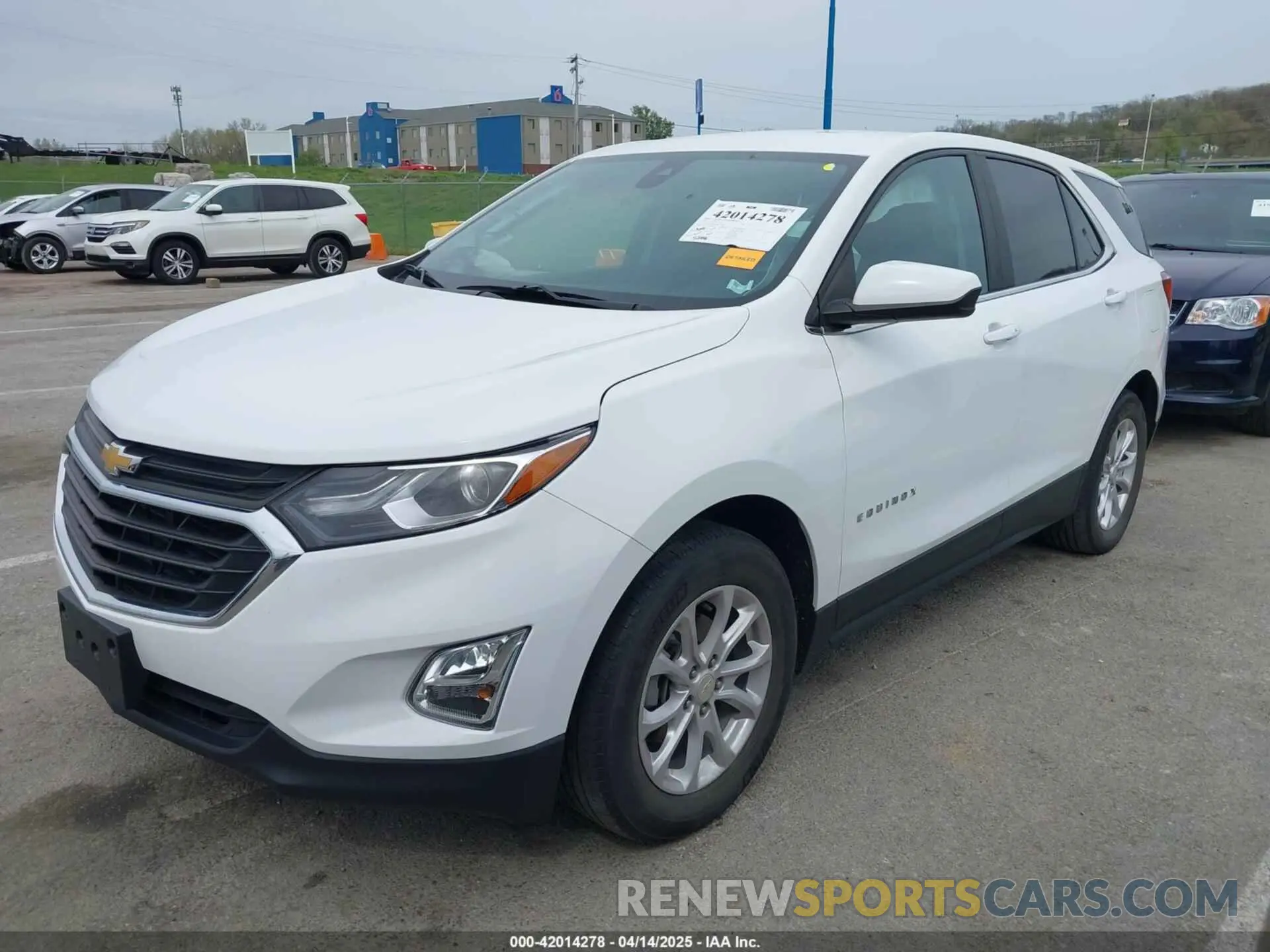 2 Photograph of a damaged car 3GNAXKEV8MS140559 CHEVROLET EQUINOX 2021