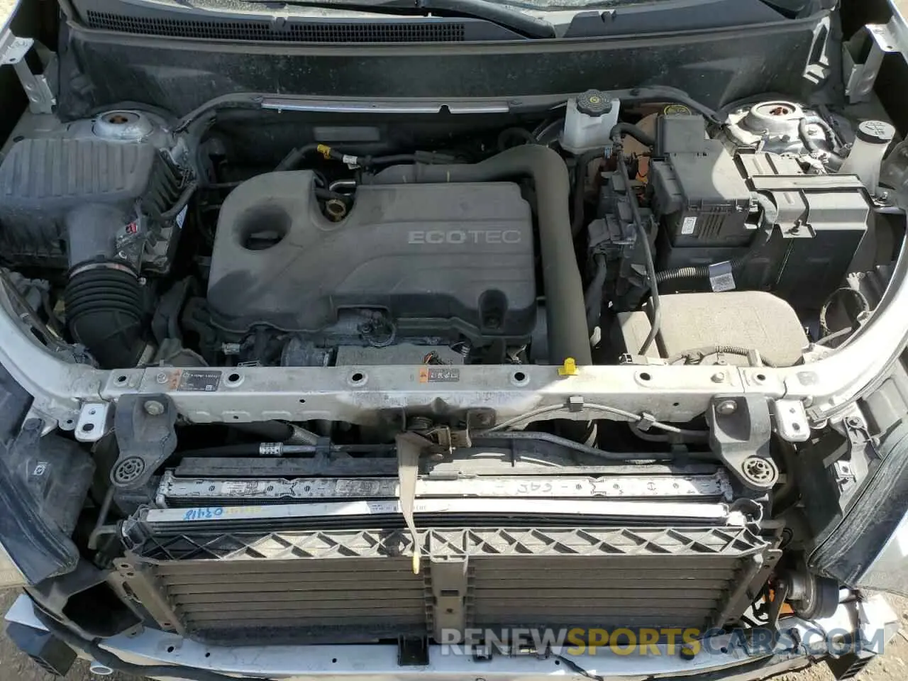 12 Photograph of a damaged car 3GNAXKEV8MS151951 CHEVROLET EQUINOX 2021