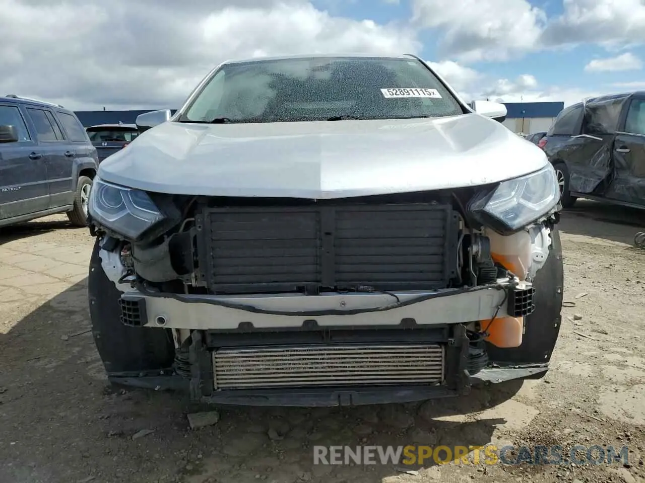 5 Photograph of a damaged car 3GNAXKEV8MS151951 CHEVROLET EQUINOX 2021