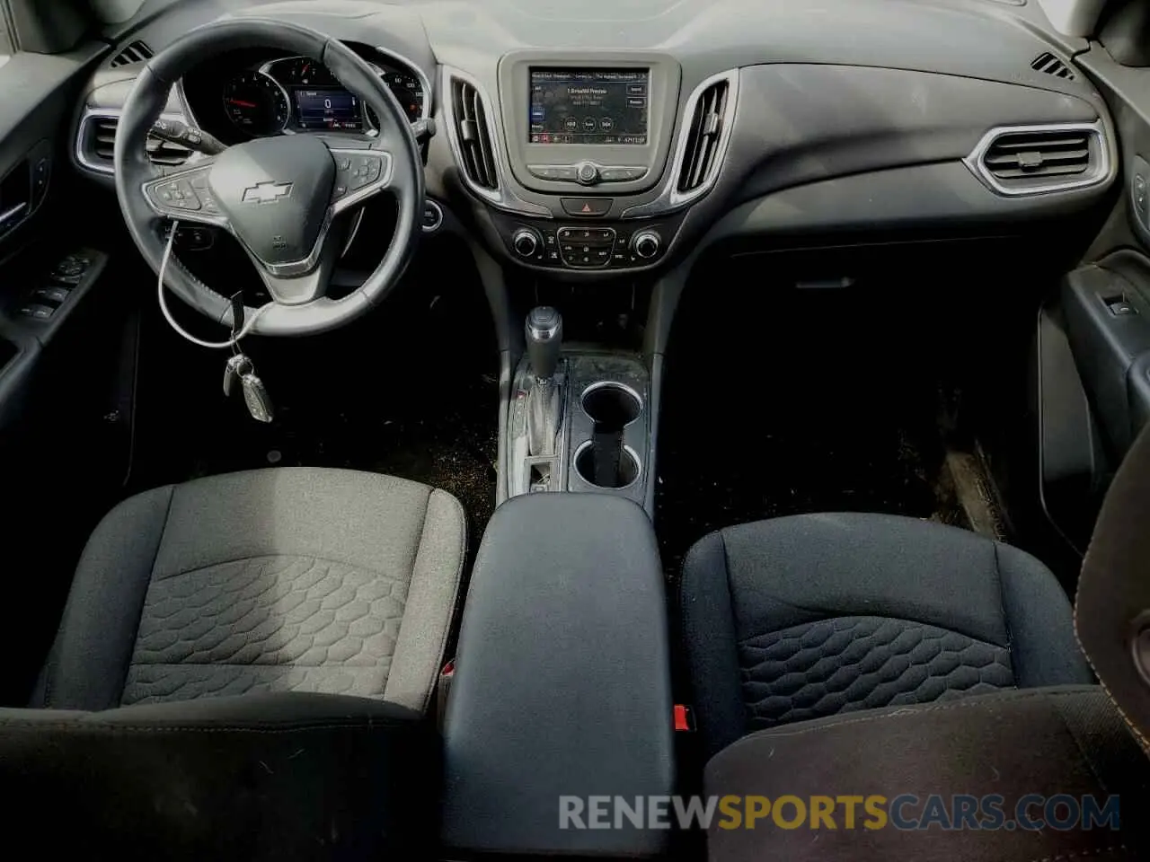 8 Photograph of a damaged car 3GNAXKEV8MS151951 CHEVROLET EQUINOX 2021