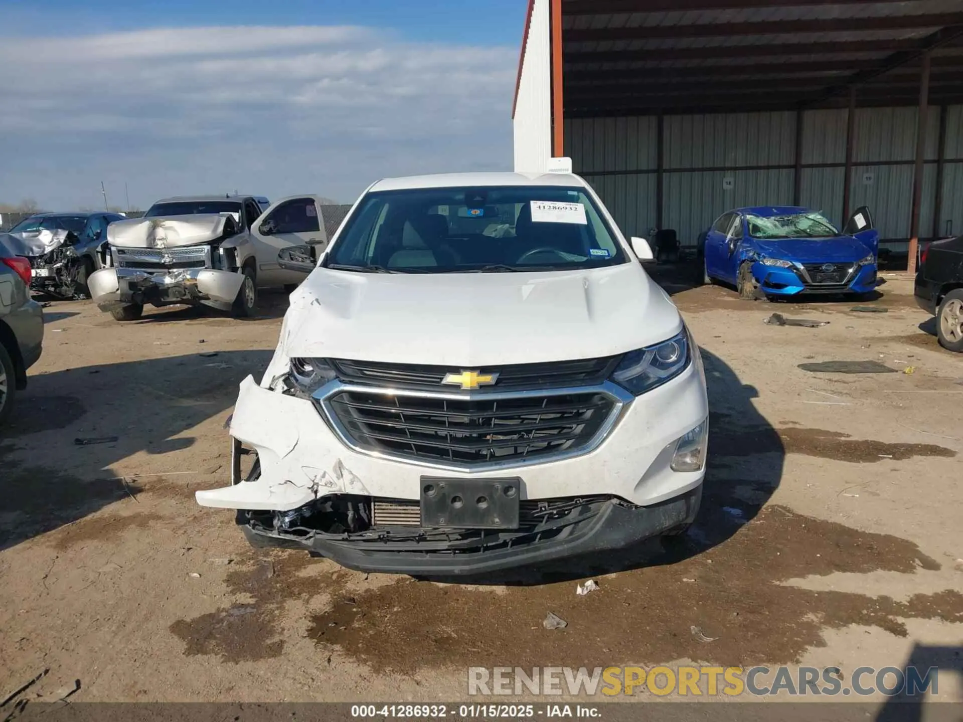 12 Photograph of a damaged car 3GNAXKEV8MS152582 CHEVROLET EQUINOX 2021