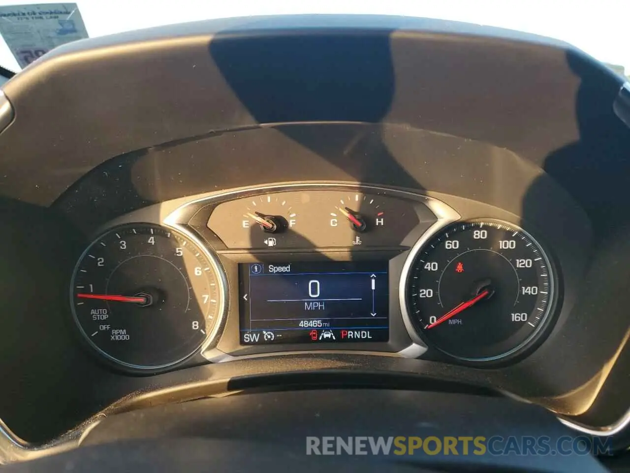 9 Photograph of a damaged car 3GNAXKEV8MS160858 CHEVROLET EQUINOX 2021