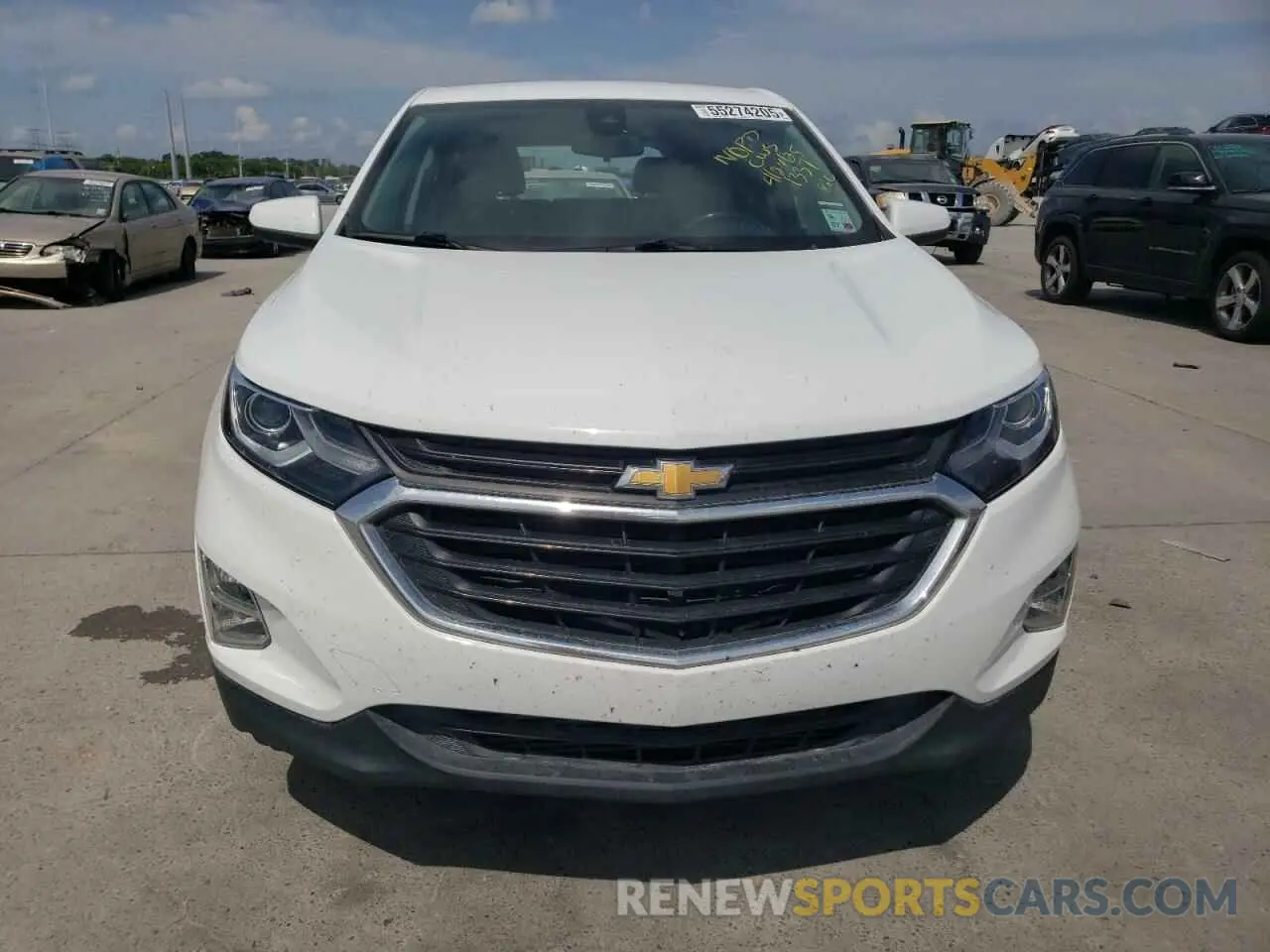 5 Photograph of a damaged car 3GNAXKEV8MS181337 CHEVROLET EQUINOX 2021
