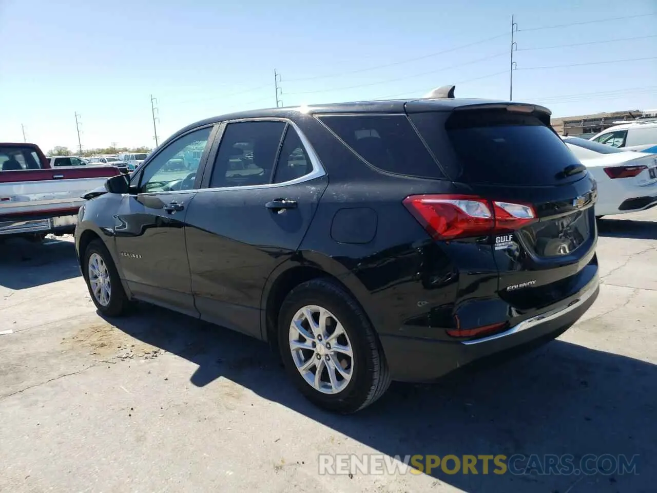 2 Photograph of a damaged car 3GNAXKEV9ML316982 CHEVROLET EQUINOX 2021
