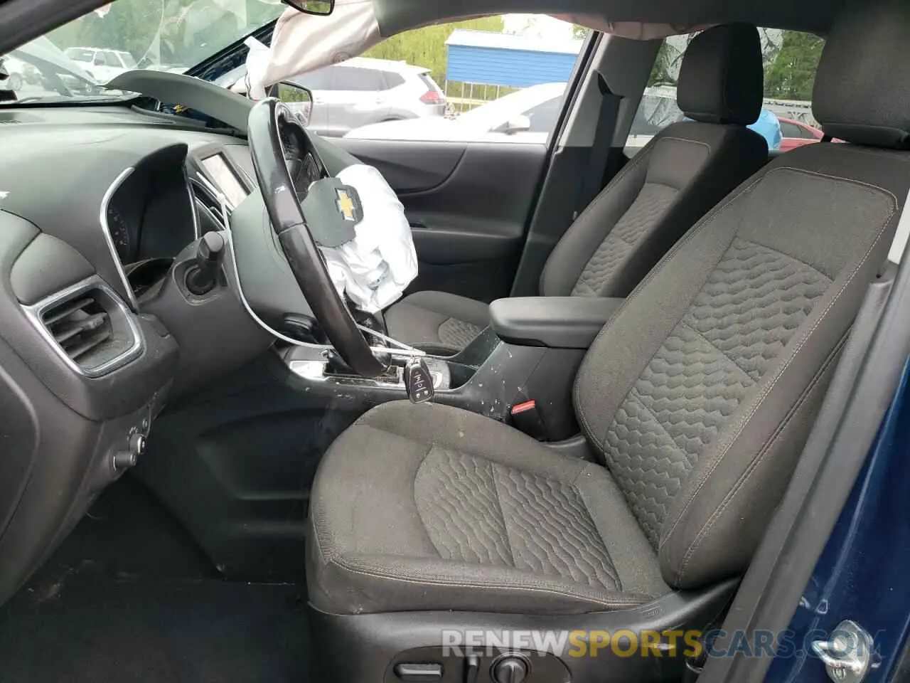 7 Photograph of a damaged car 3GNAXKEV9ML343373 CHEVROLET EQUINOX 2021