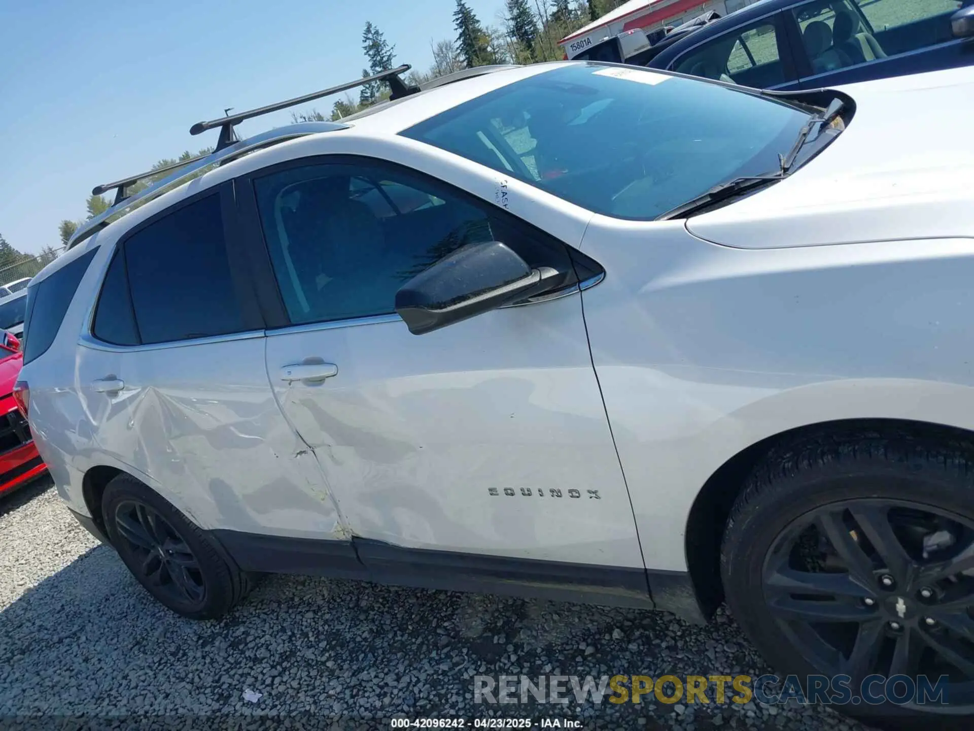 13 Photograph of a damaged car 3GNAXKEV9ML343504 CHEVROLET EQUINOX 2021