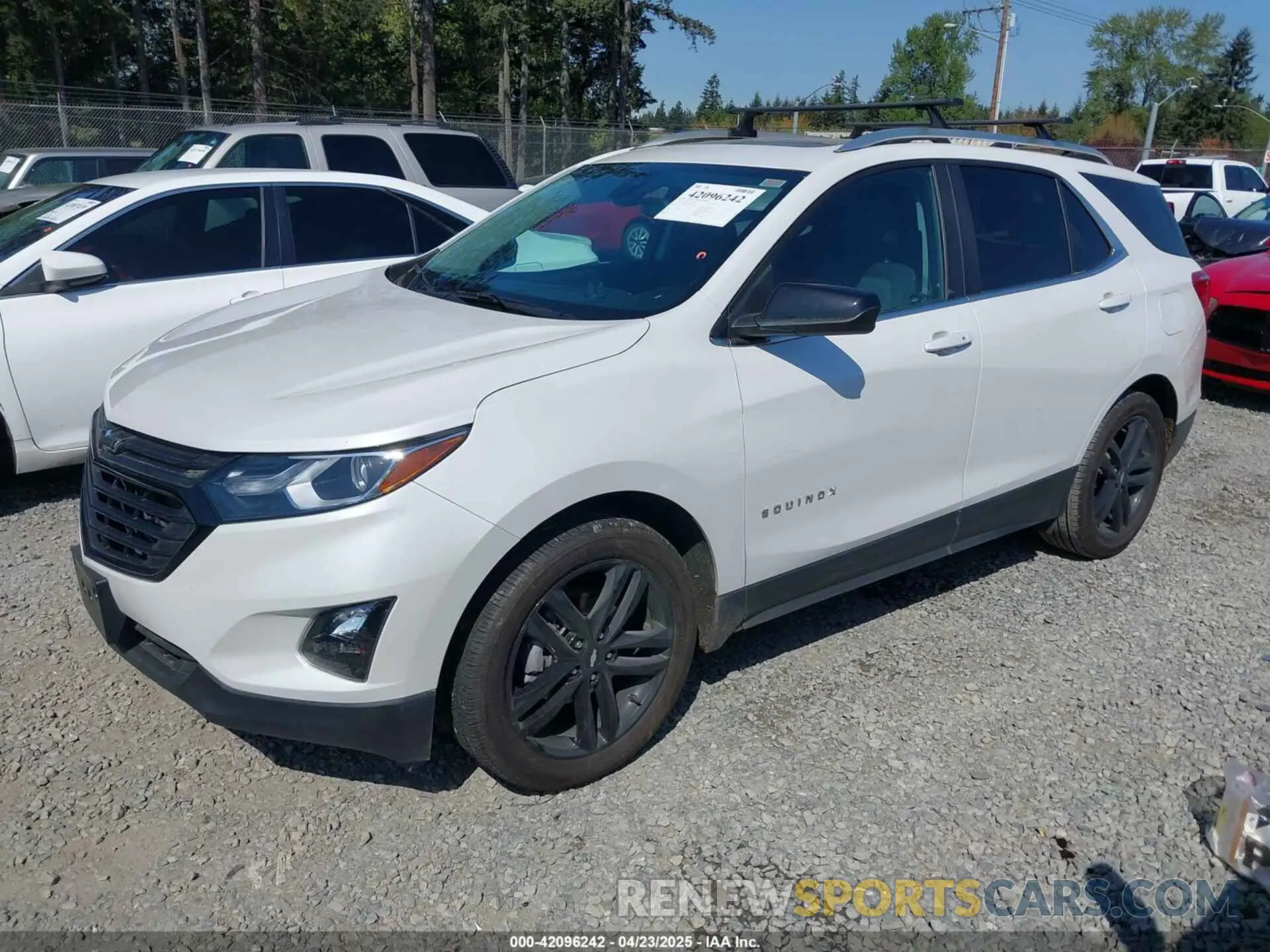 2 Photograph of a damaged car 3GNAXKEV9ML343504 CHEVROLET EQUINOX 2021