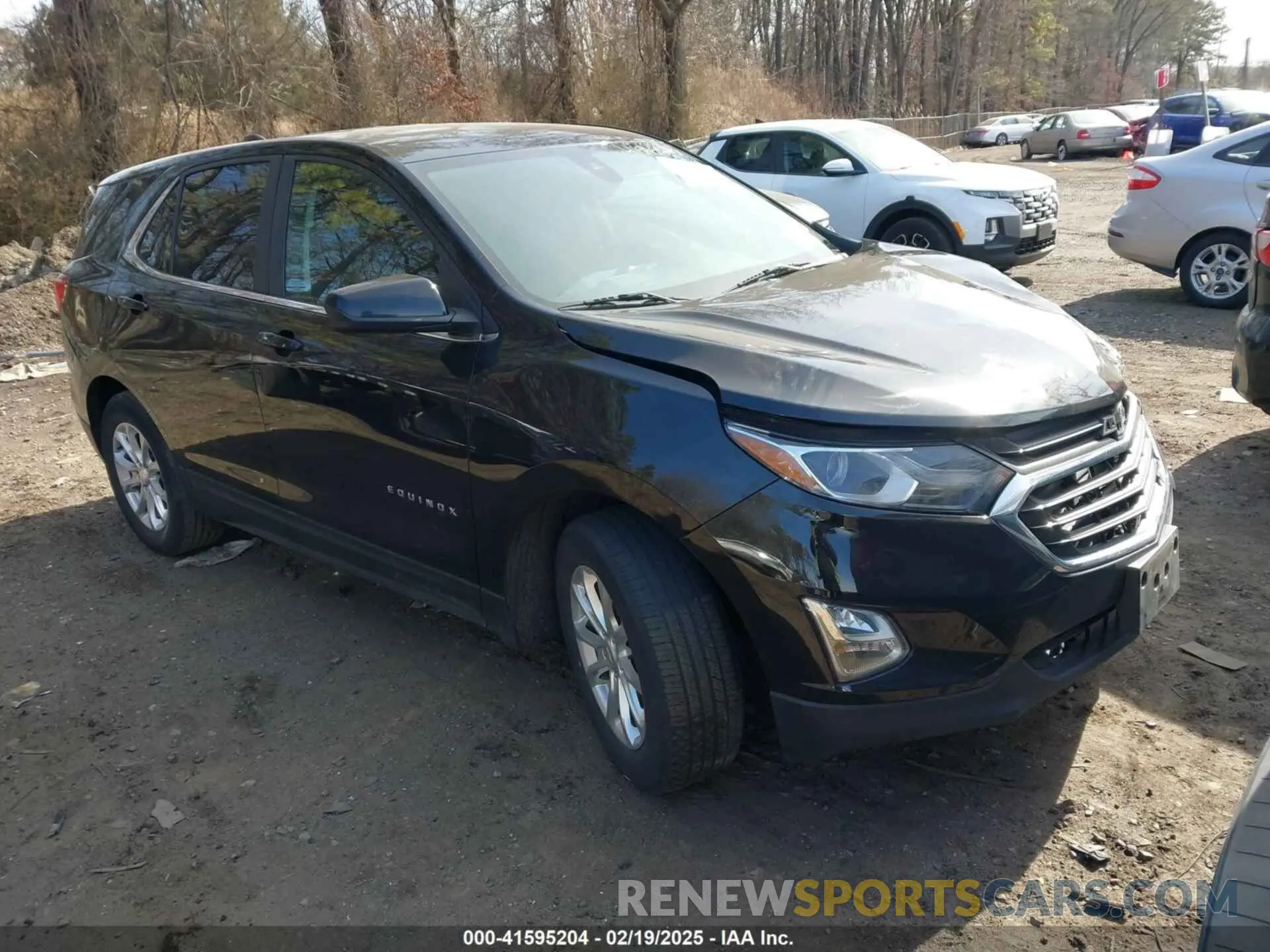 1 Photograph of a damaged car 3GNAXKEV9ML390984 CHEVROLET EQUINOX 2021