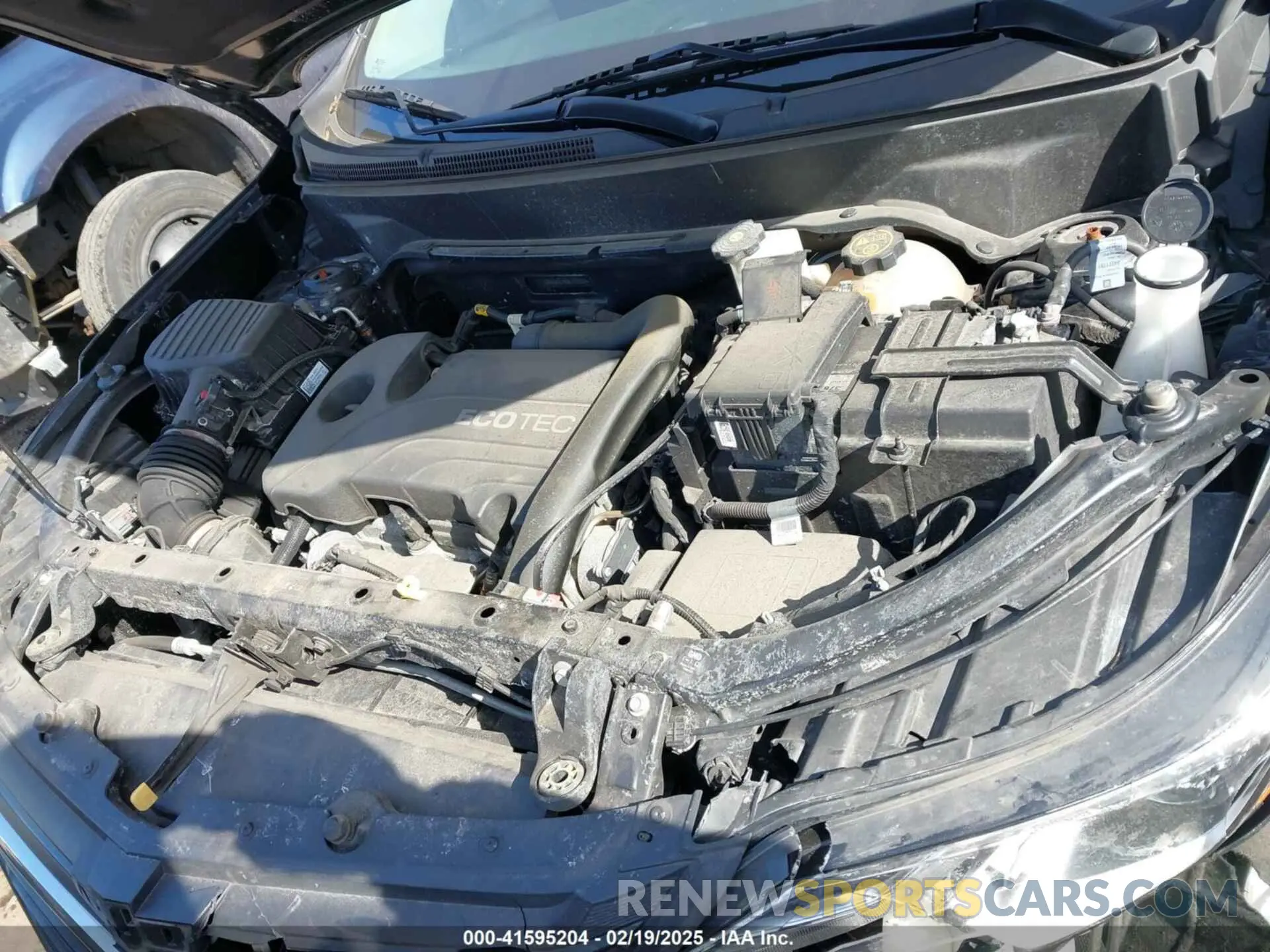 10 Photograph of a damaged car 3GNAXKEV9ML390984 CHEVROLET EQUINOX 2021