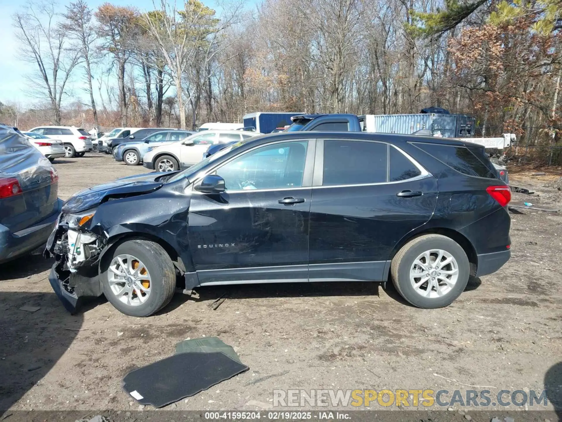 14 Photograph of a damaged car 3GNAXKEV9ML390984 CHEVROLET EQUINOX 2021