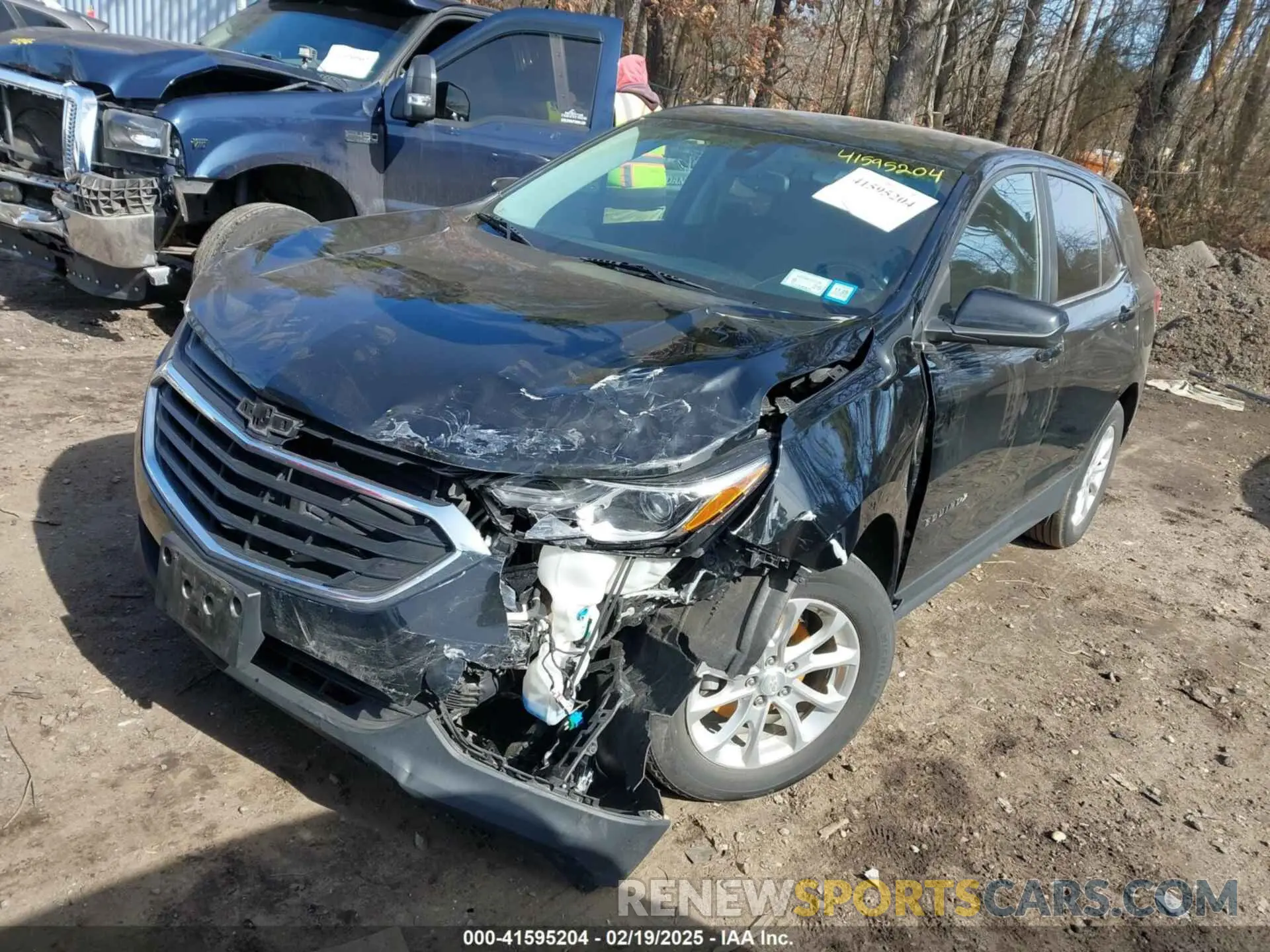 2 Photograph of a damaged car 3GNAXKEV9ML390984 CHEVROLET EQUINOX 2021