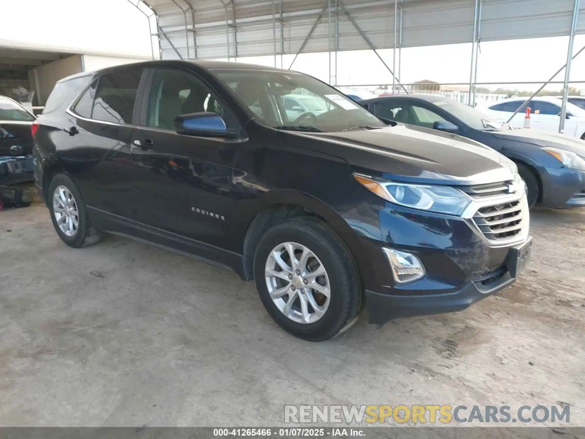 1 Photograph of a damaged car 3GNAXKEV9MS122149 CHEVROLET EQUINOX 2021